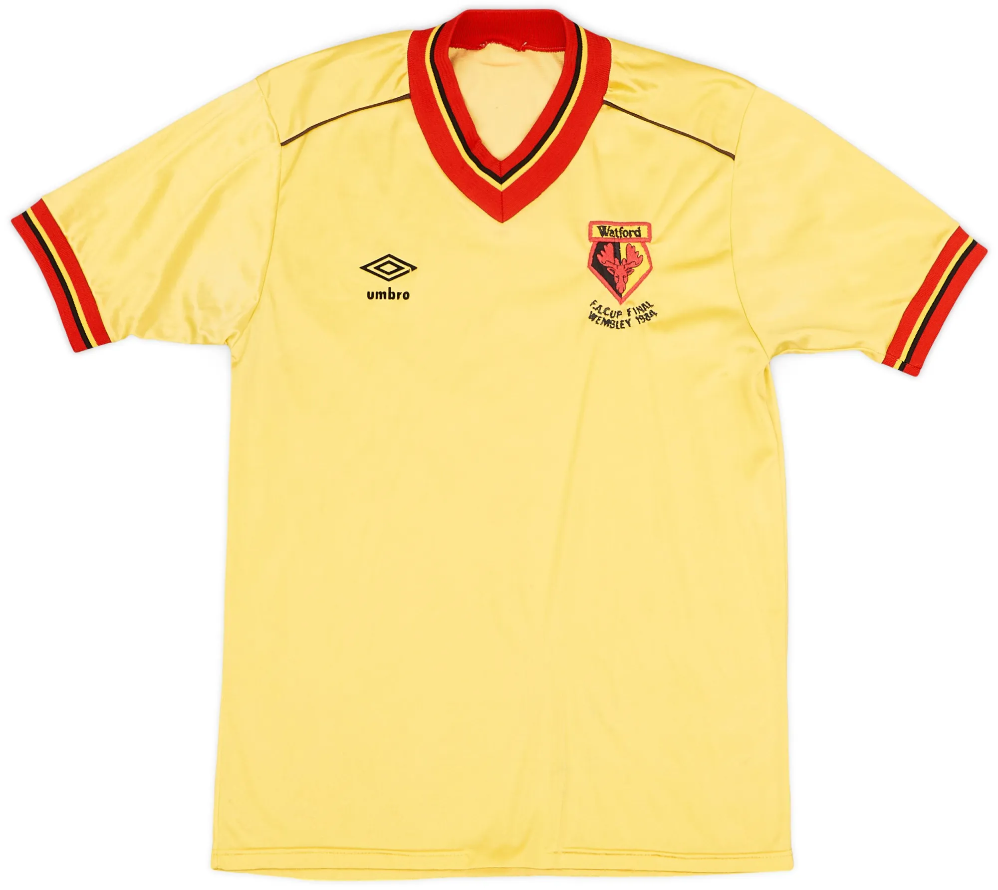 Umbro Watford Mens SS Home Shirt 1984/85