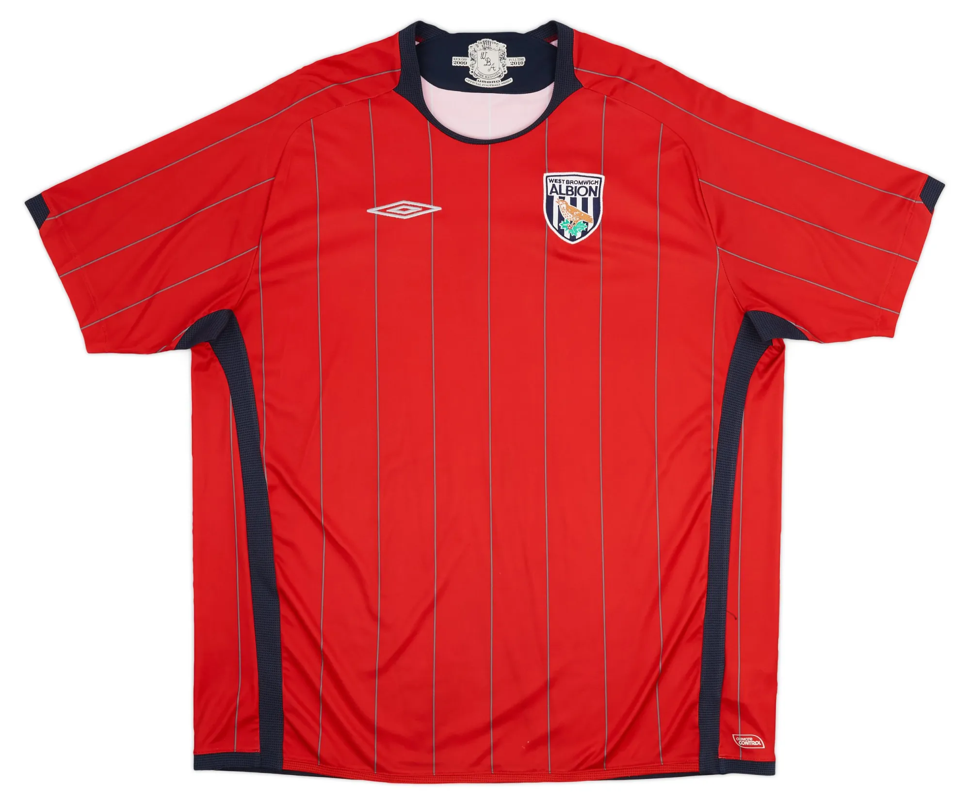 Umbro West Bromwich Albion Mens SS Away Shirt 2009/10