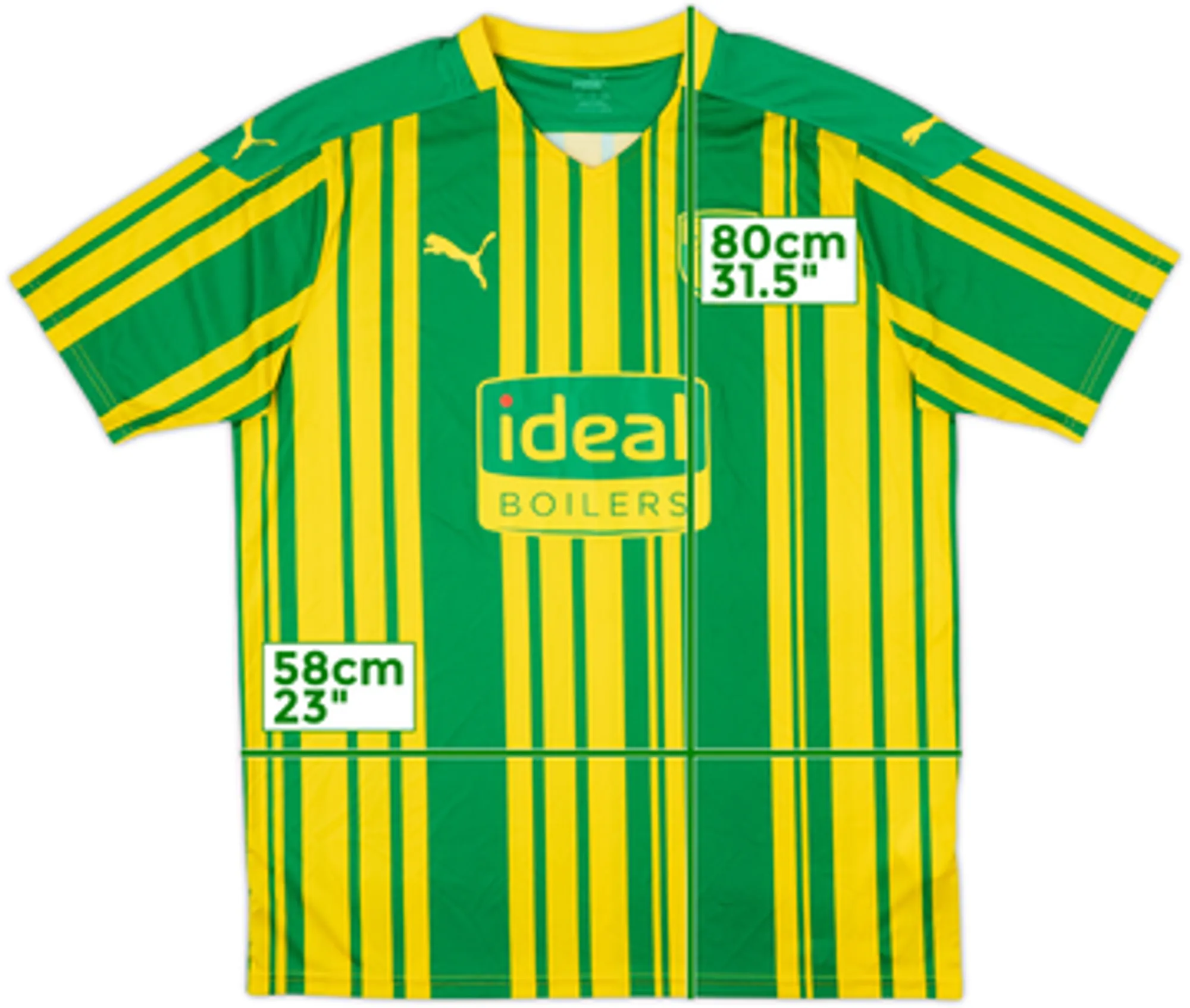 Puma West Bromwich Albion Mens SS Away Shirt 2020/21