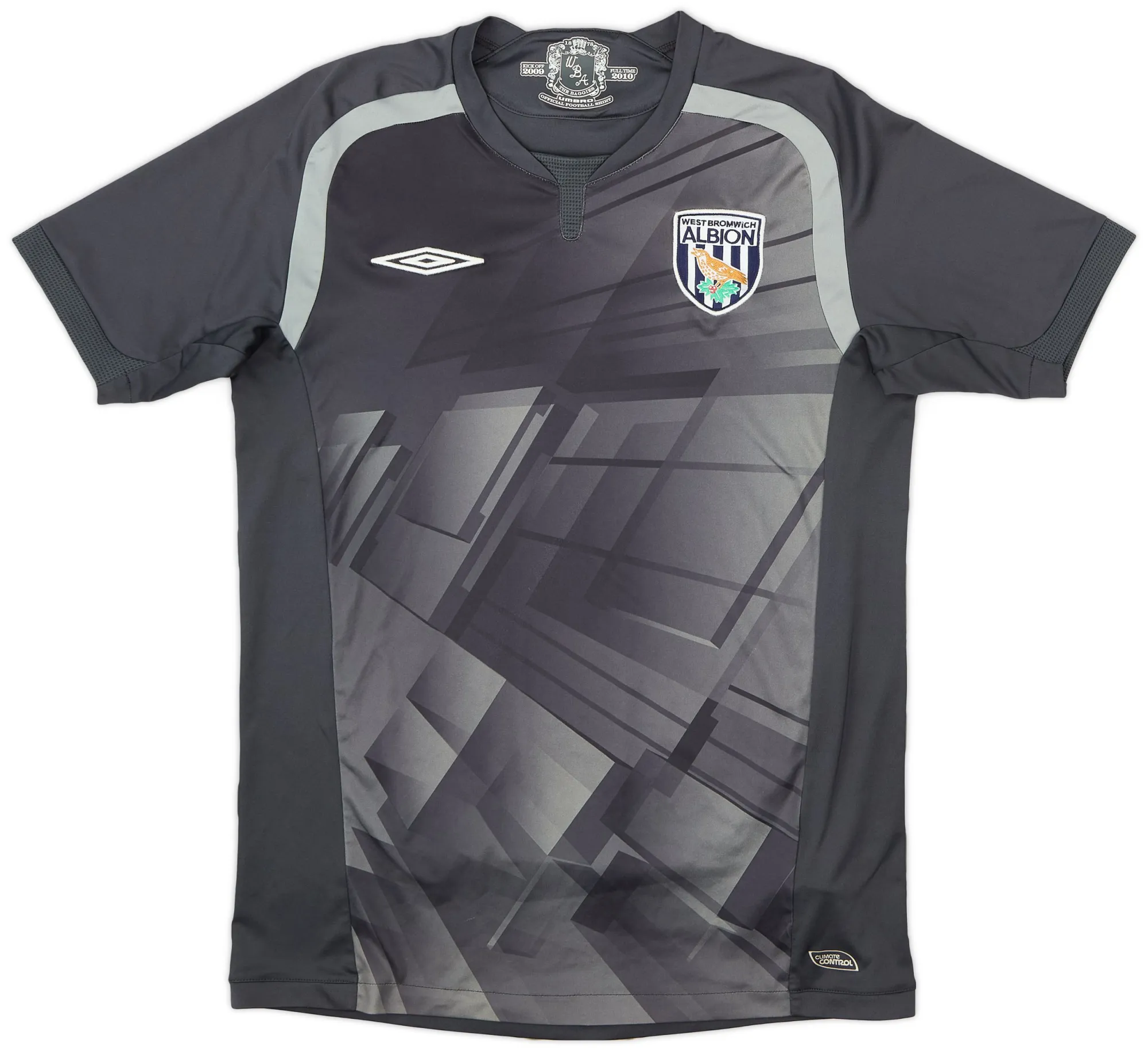 Umbro West Bromwich Albion Mens SS Goalkeeper Away Shirt 2009/10
