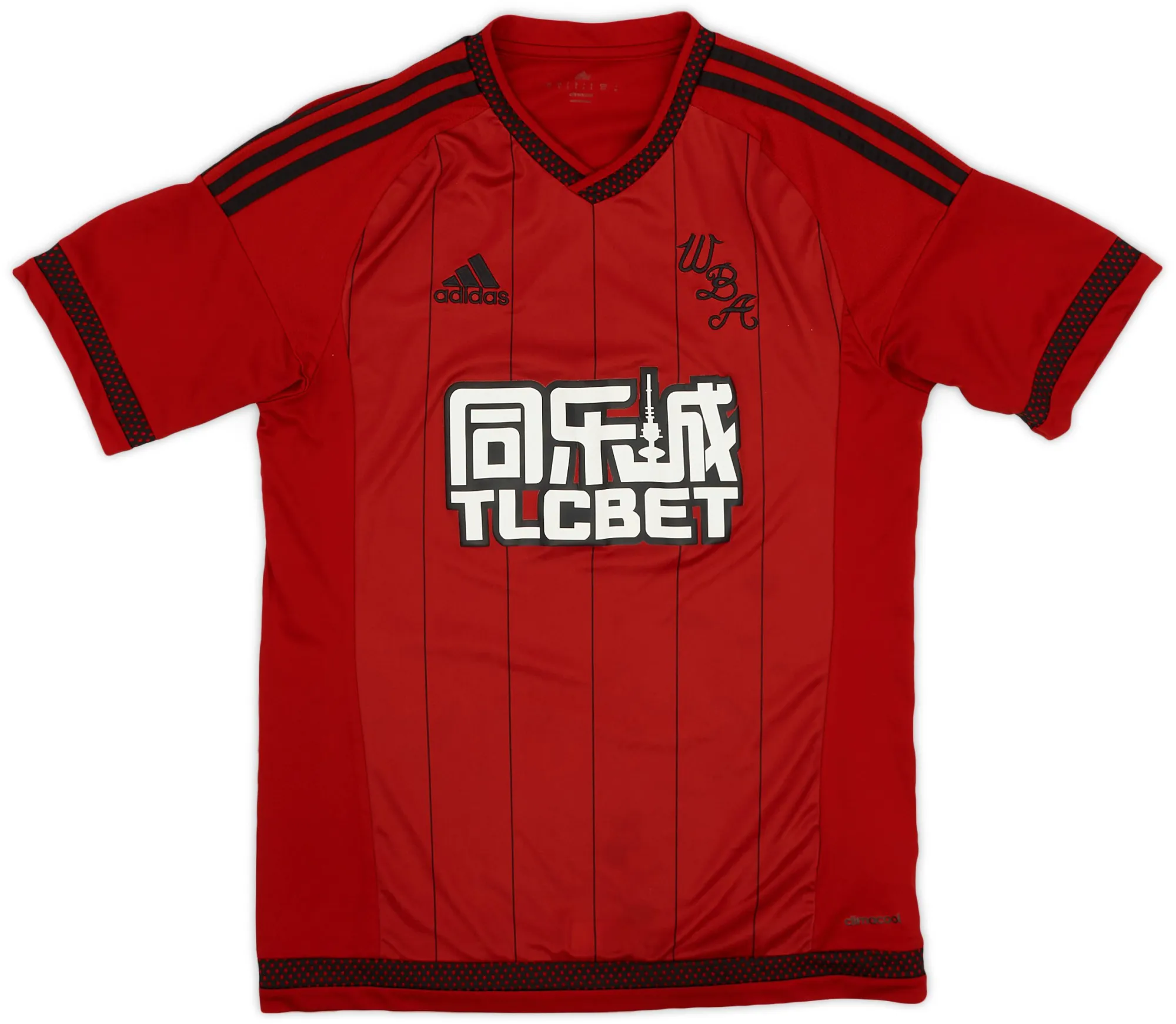 adidas West Bromwich Albion Mens SS Away Shirt 2015/16