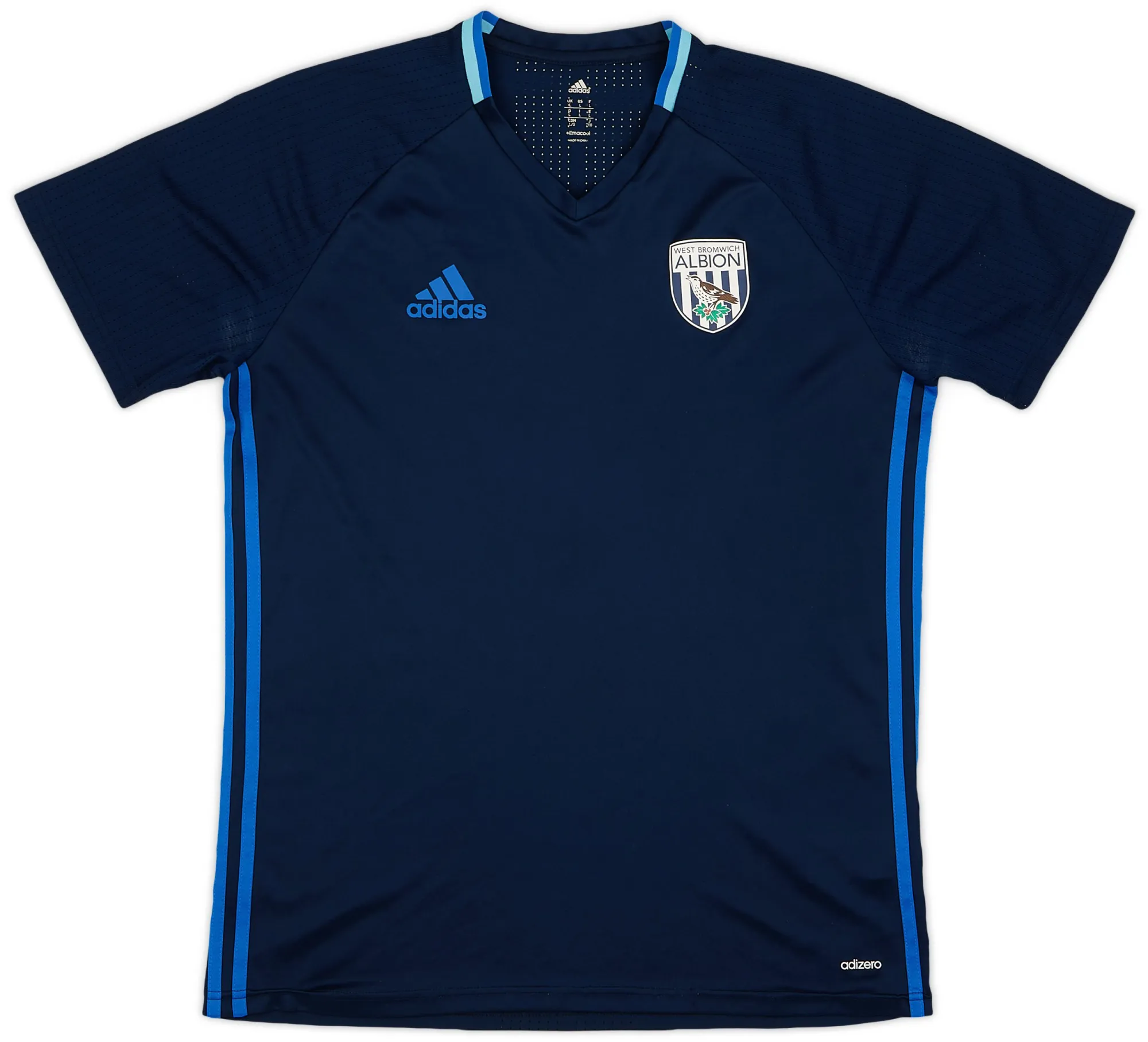 adidas West Bromwich Albion Mens SS Home Shirt 2015/16