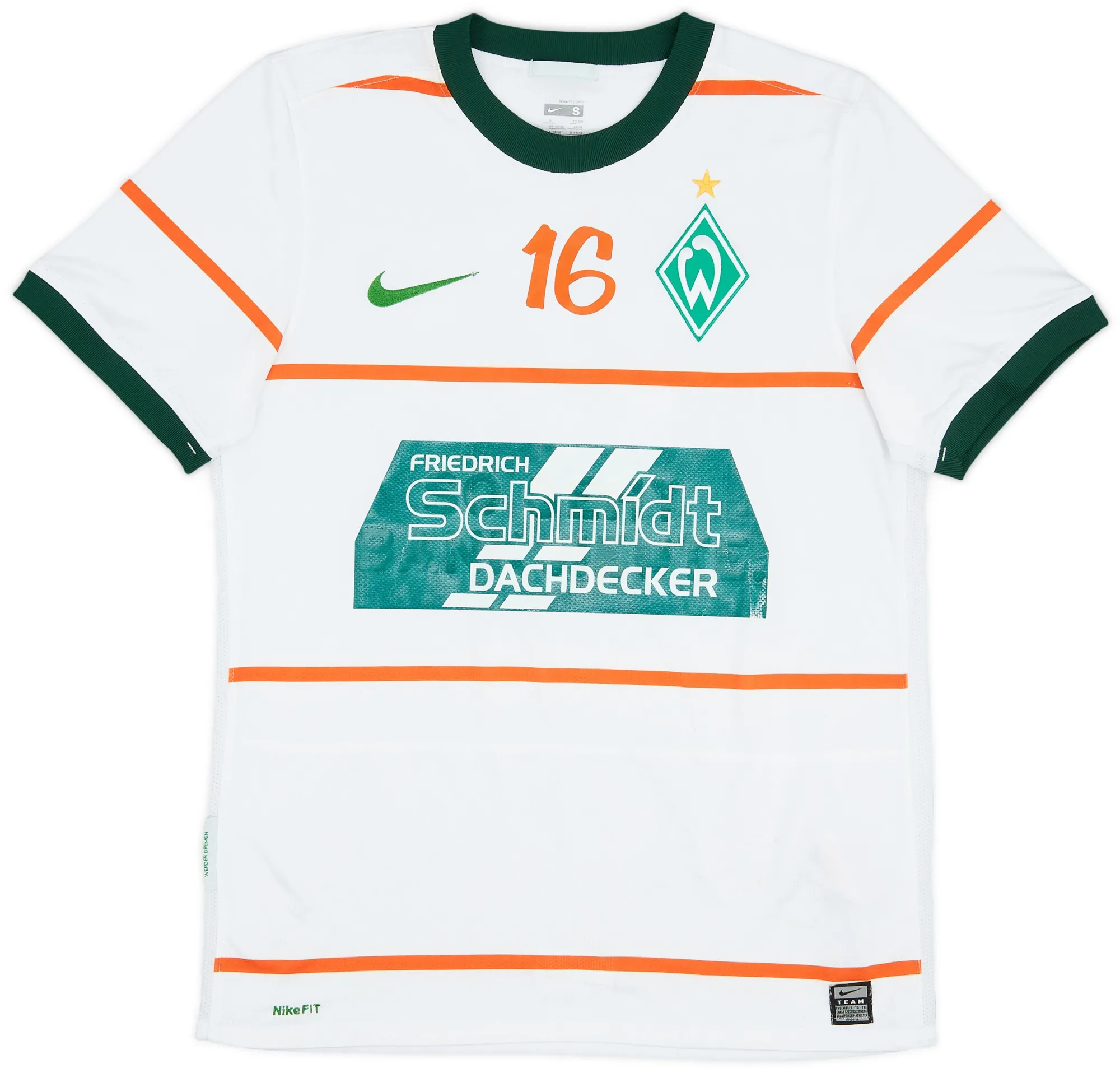 Nike Werder Bremen Kids SS Away Shirt 2009/10