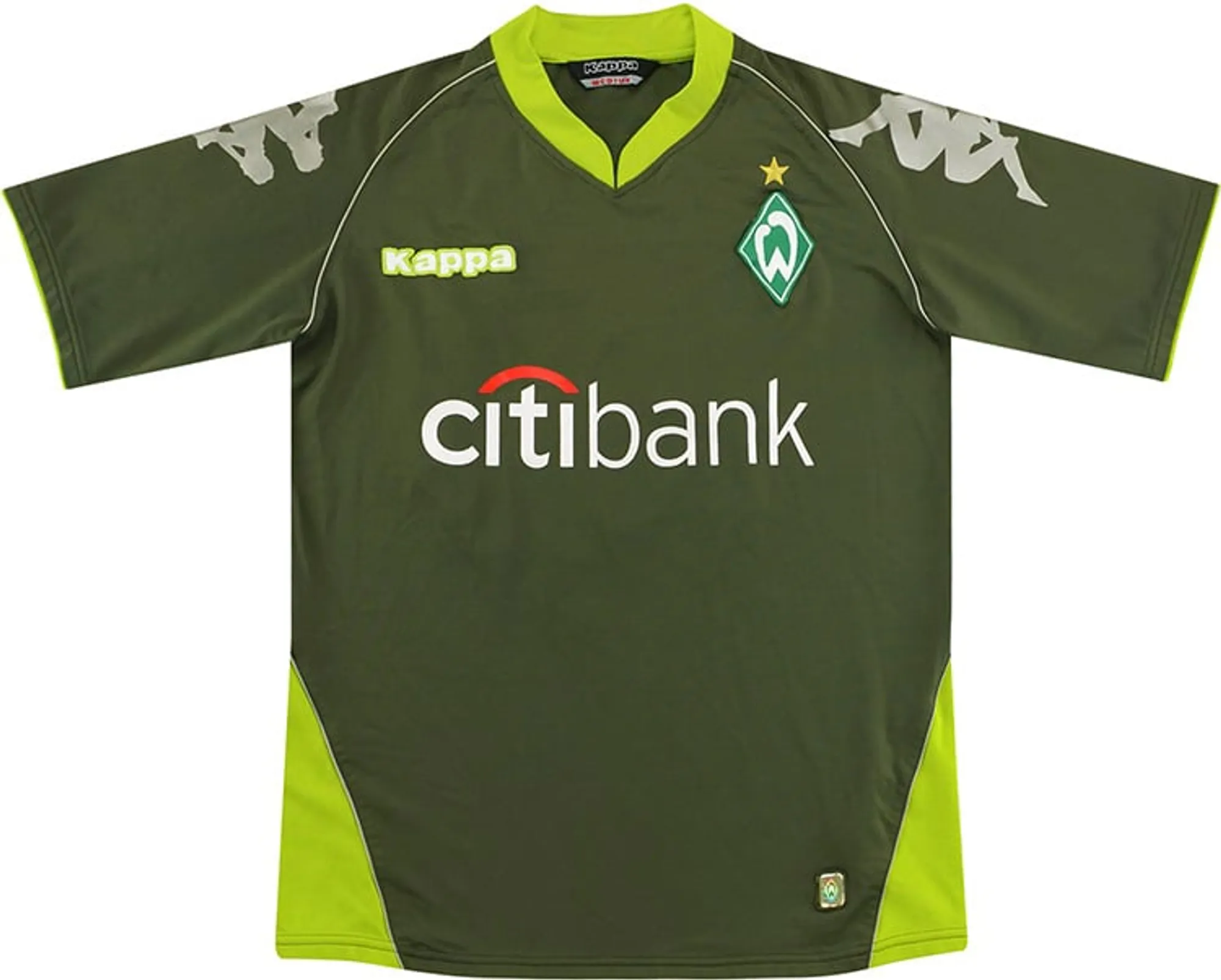 Kappa Werder Bremen Mens SS Away Shirt 2007/08