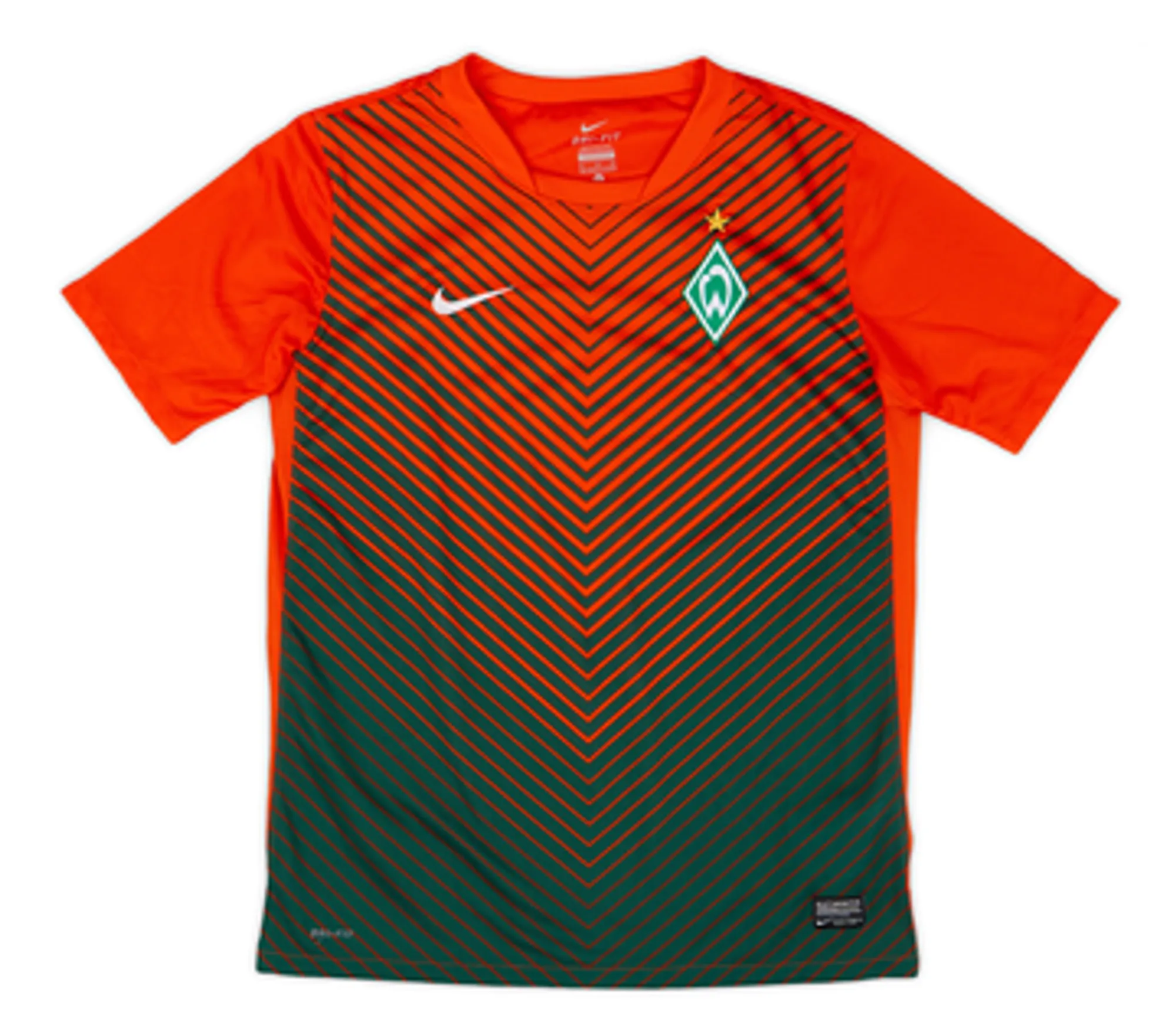 Nike Werder Bremen Boys SS Away Shirt 2011/12