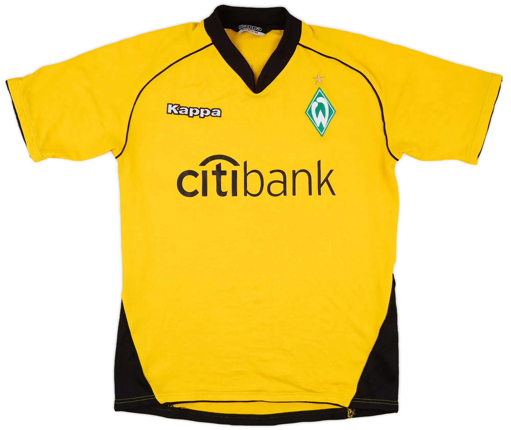 Kappa Werder Bremen Mens LS Goalkeeper Away Shirt 2007/08