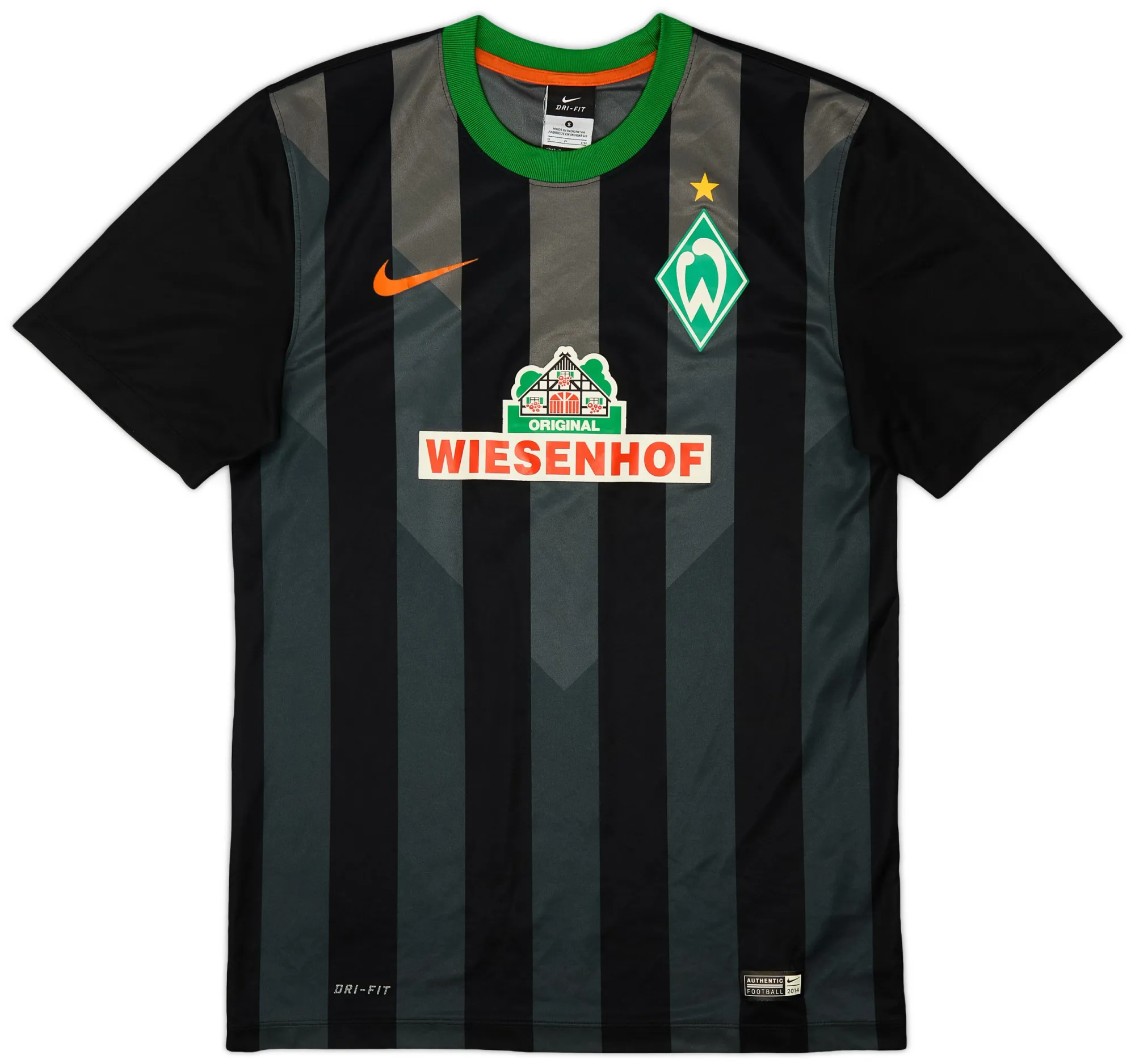 Nike Werder Bremen Mens SS Away Shirt 2014/15