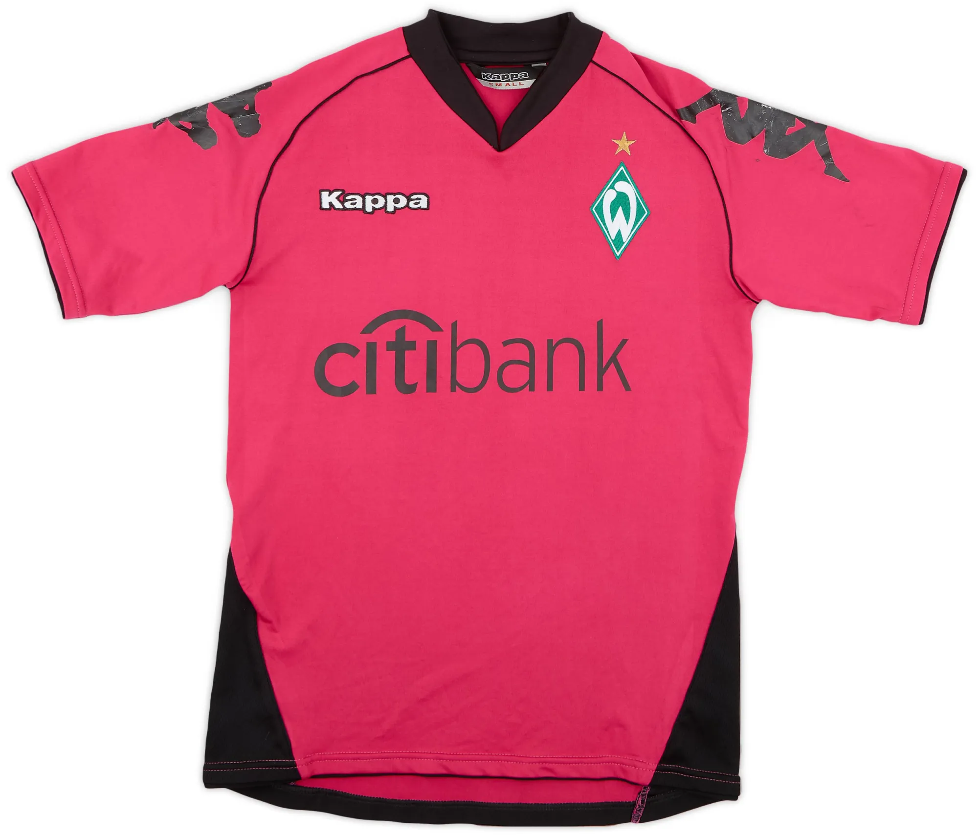 Kappa Werder Bremen Mens LS Goalkeeper Away Shirt 2007/08