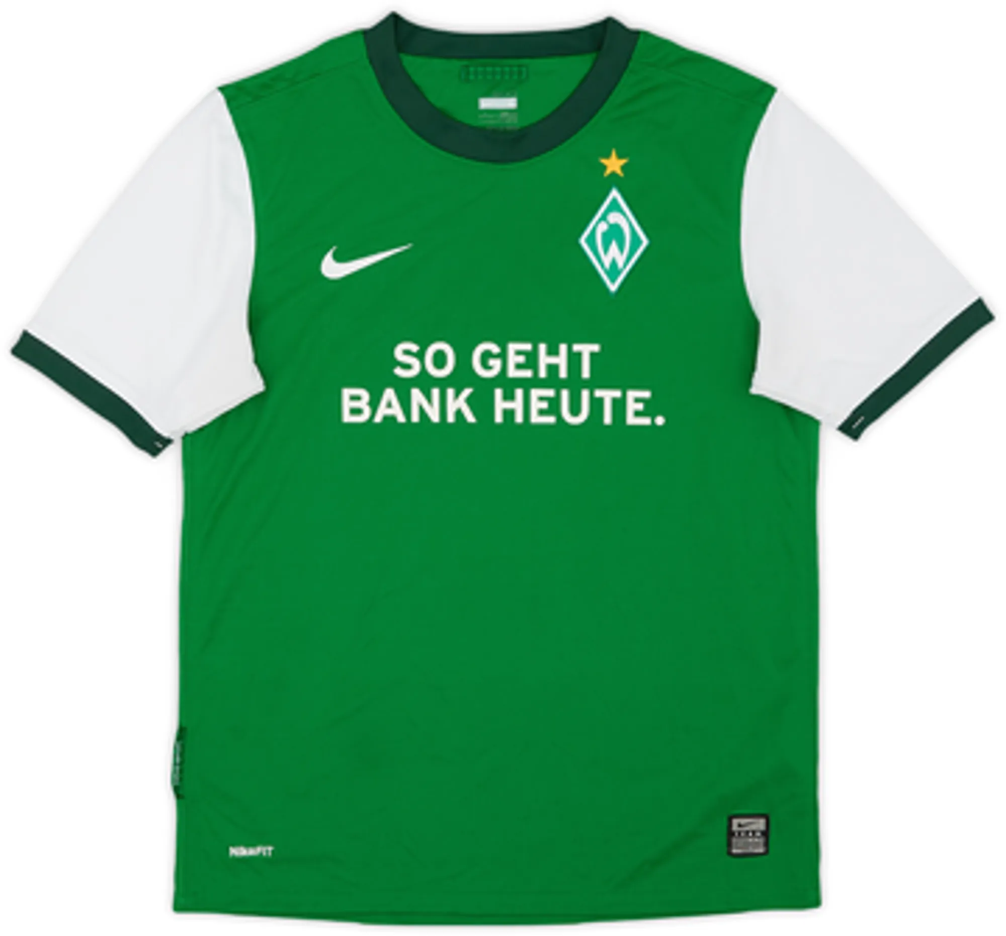 Nike Werder Bremen Boys SS Home Shirt 2009/10