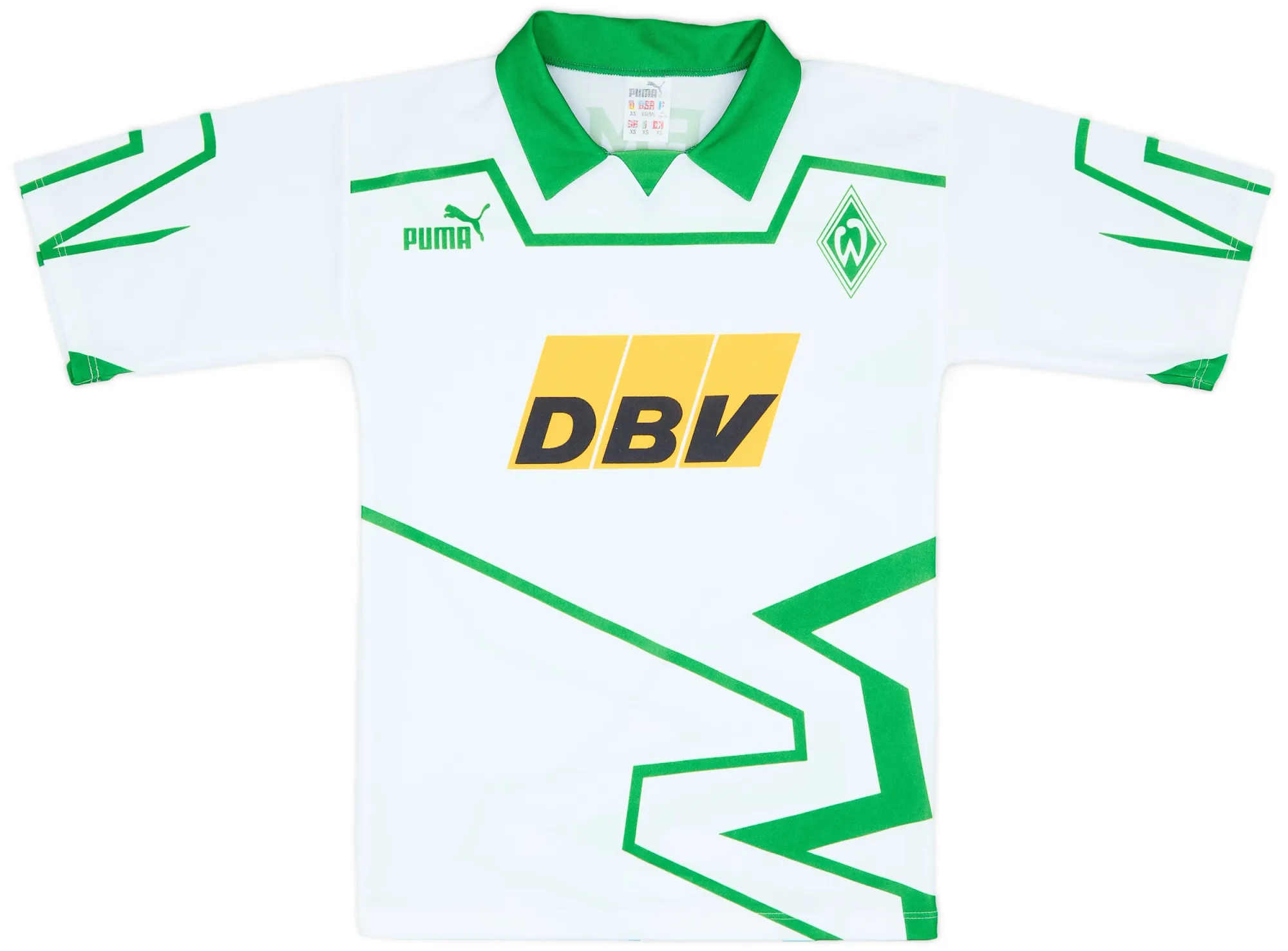 Puma Werder Bremen Mens SS Home Shirt 1993/94