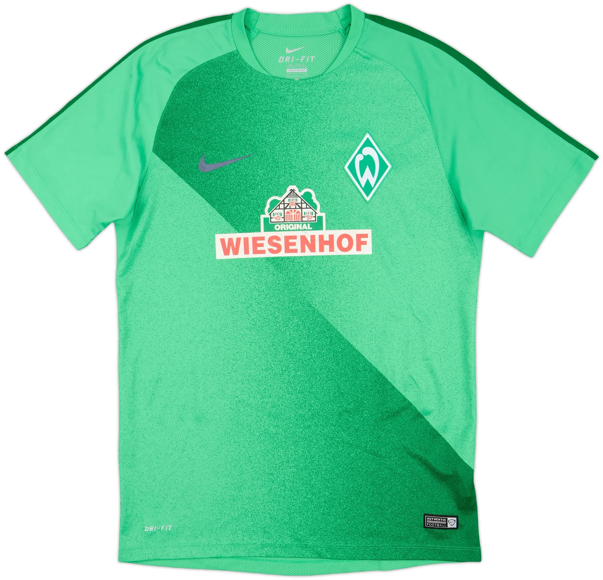 Nike Werder Bremen Mens SS Home Shirt 2015/16