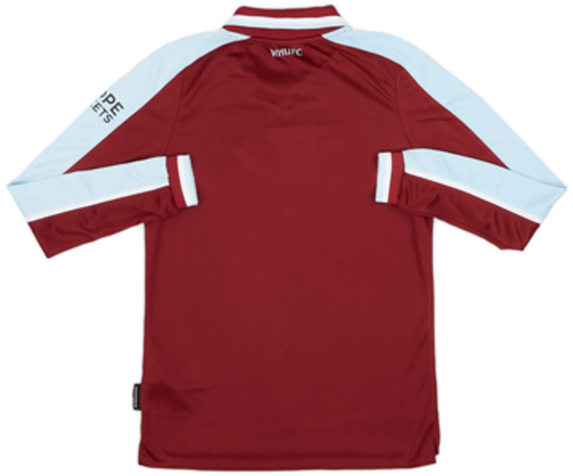 Umbro West Ham United Boys LS Home Shirt 2021/22