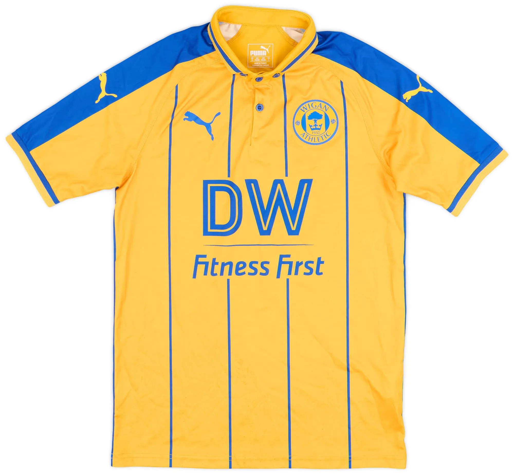 Puma Wigan Athletic Mens SS Away Shirt 2018/19