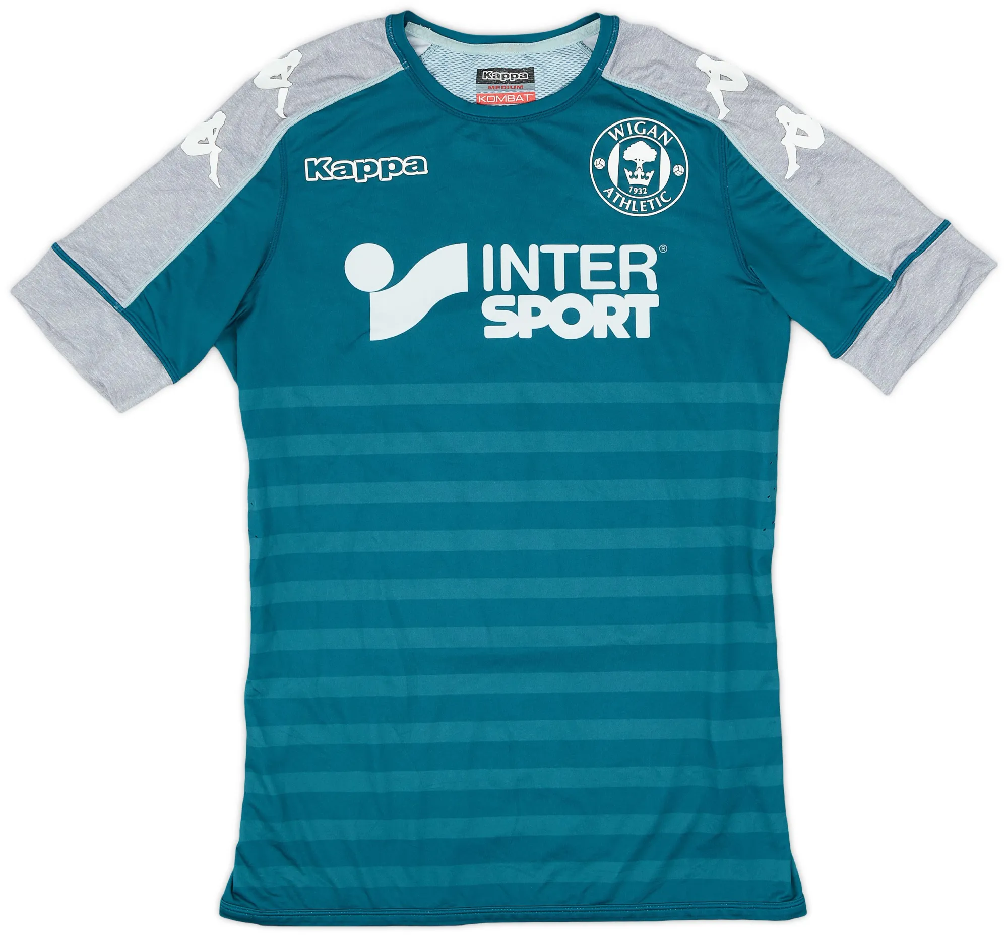 Kappa Wigan Athletic Mens SS Away Shirt 2016/17