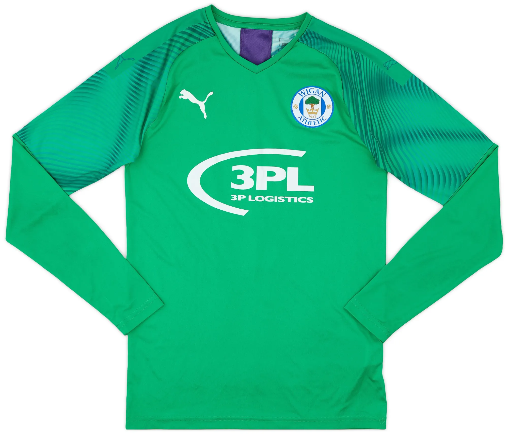 Puma Wigan Athletic Mens LS Goalkeeper Home Shirt 2019/20