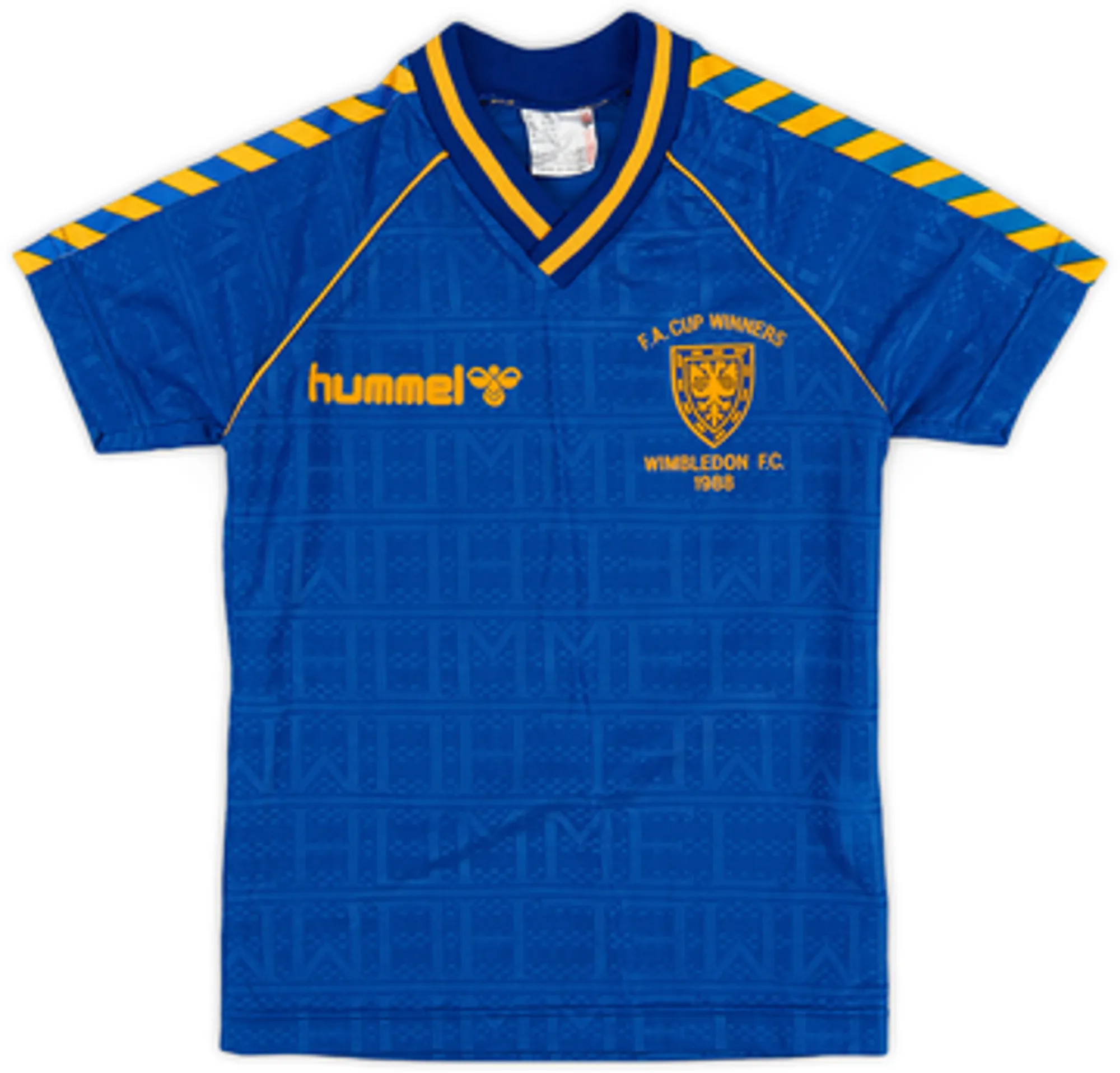 Hummel AFC Wimbledon Boys SS Home Shirt 1988/89