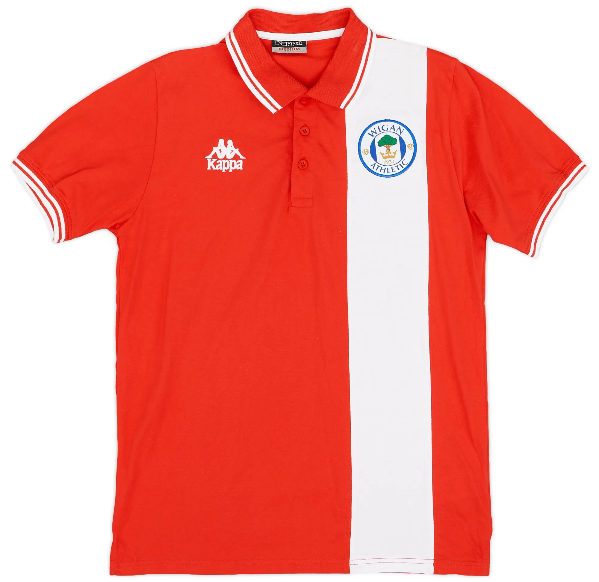 Kappa Wigan Athletic Mens SS Home Shirt 2015/16