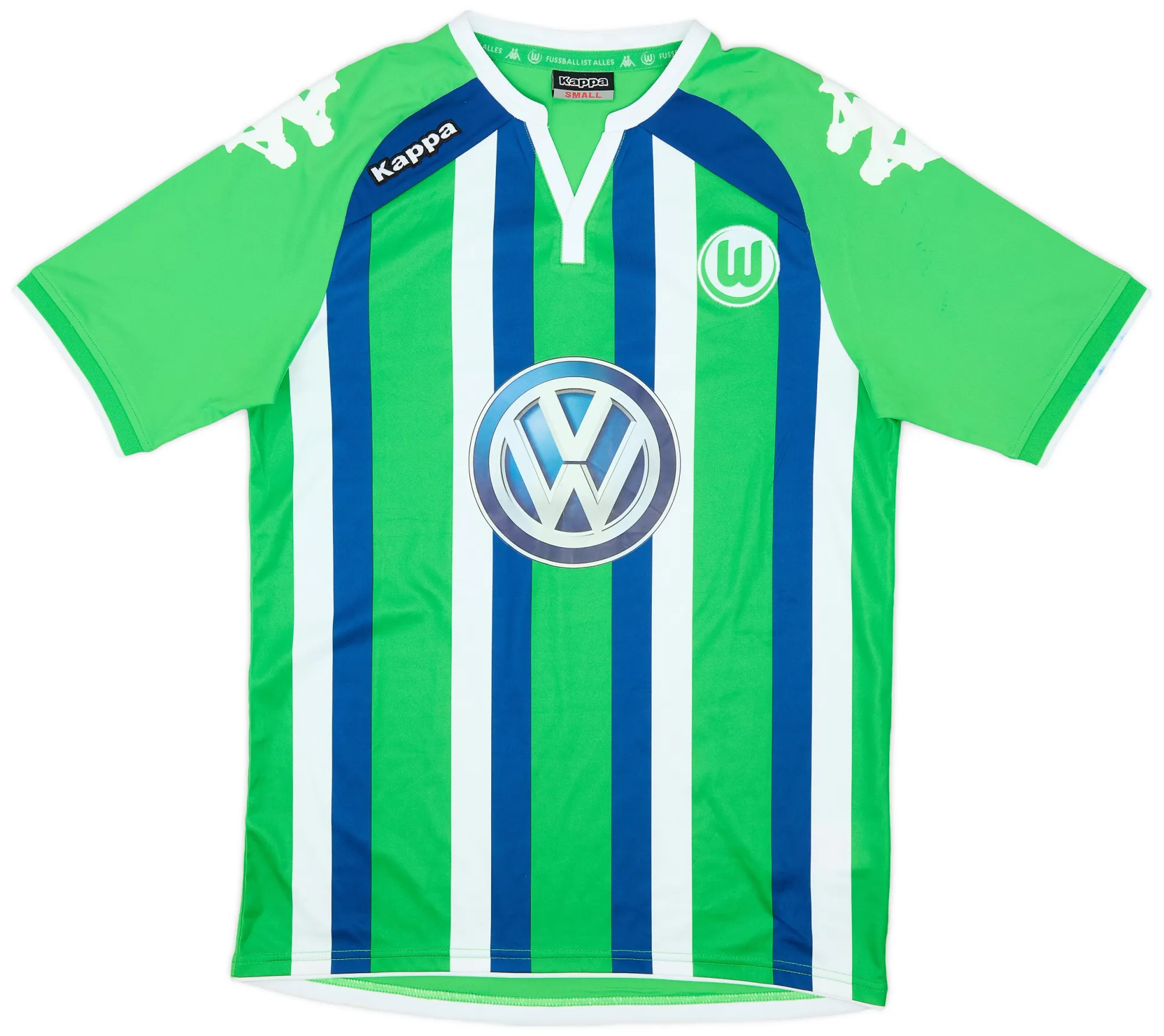 Kappa Wolfsburg Mens SS Away Shirt 2015/16