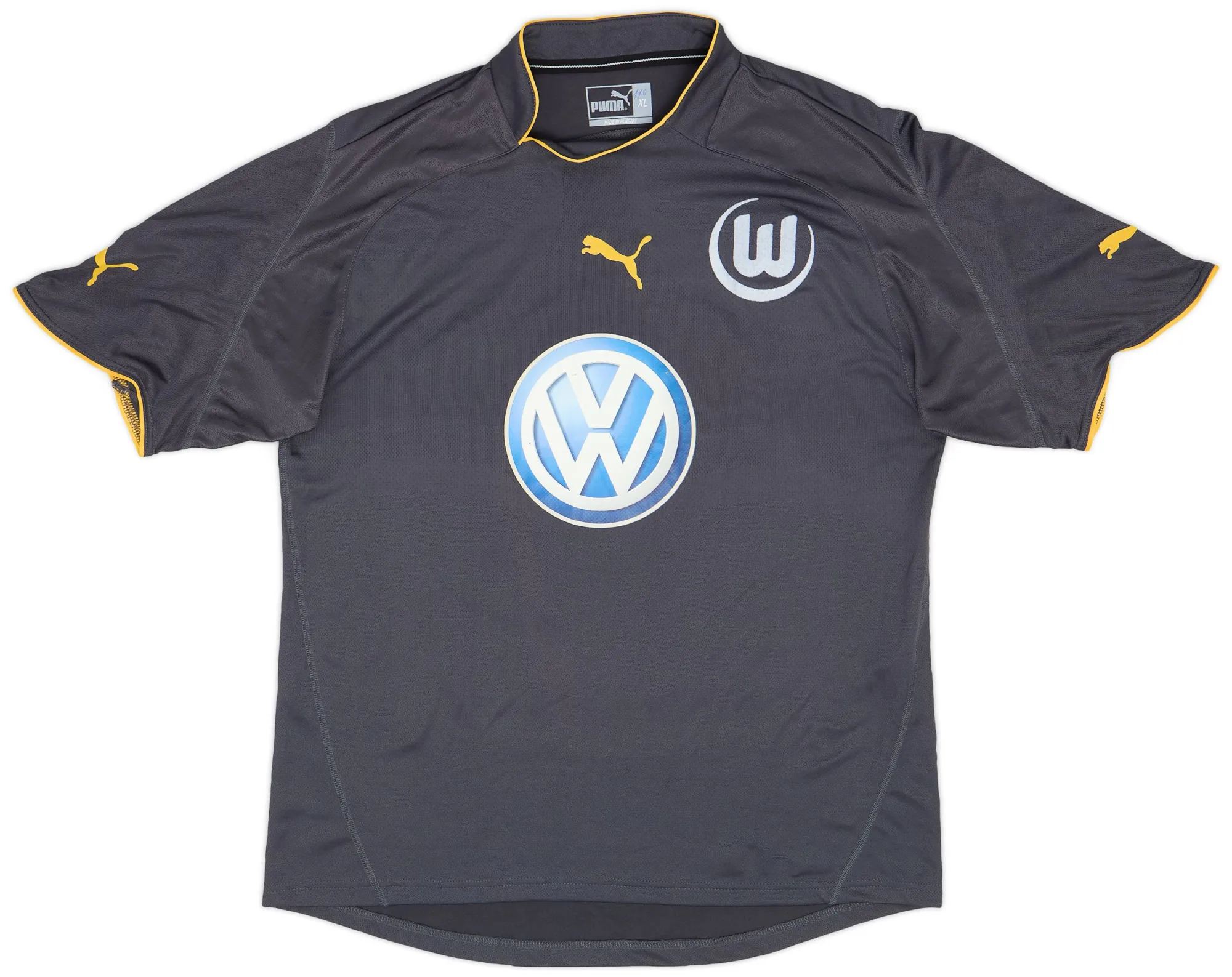 Puma Wolfsburg Mens SS Away Shirt 2003/04