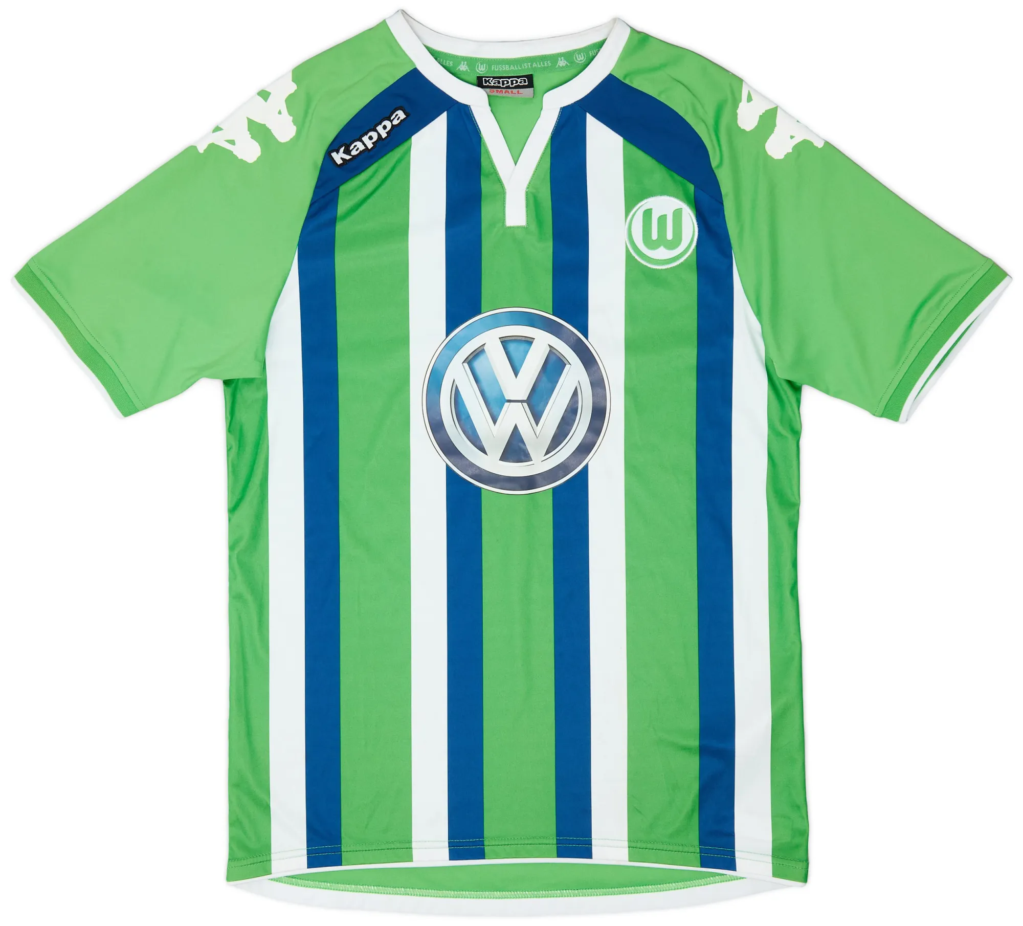 Kappa Wolfsburg Mens SS Away Shirt 2015/16