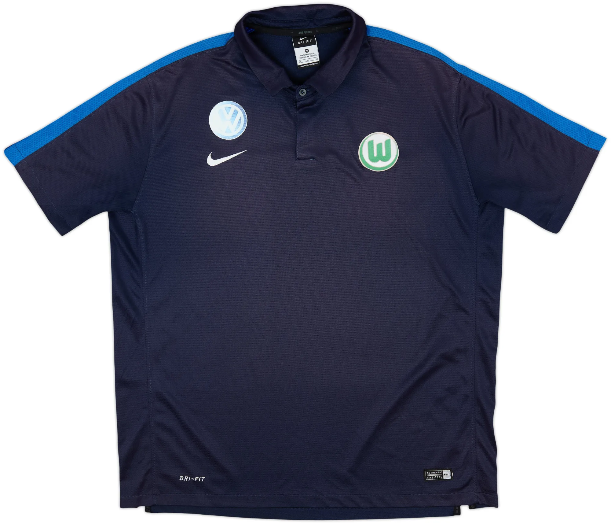 Nike Wolfsburg Mens SS Home Shirt 2016/17