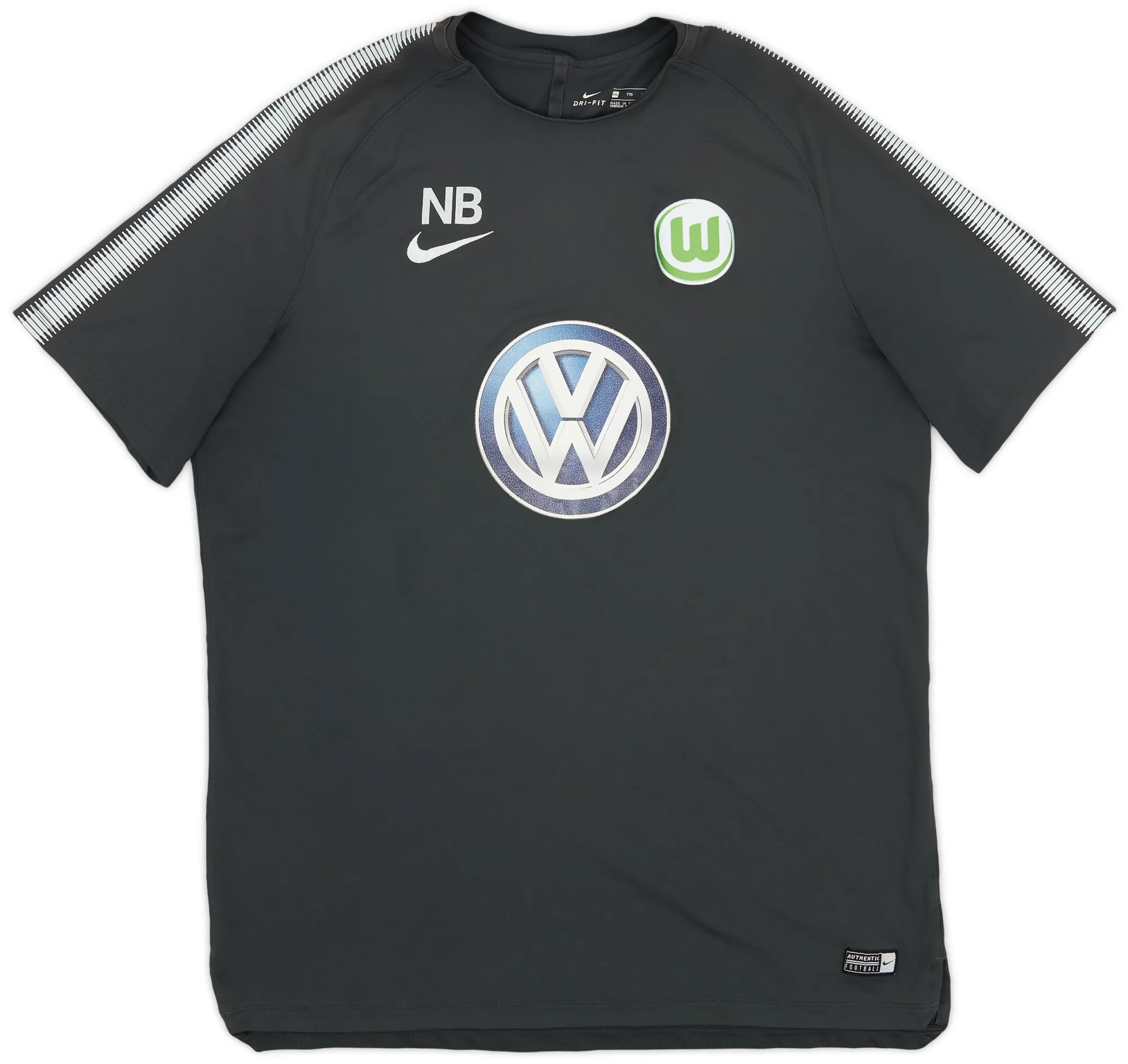 Nike Wolfsburg Mens SS Home Shirt 2017/18