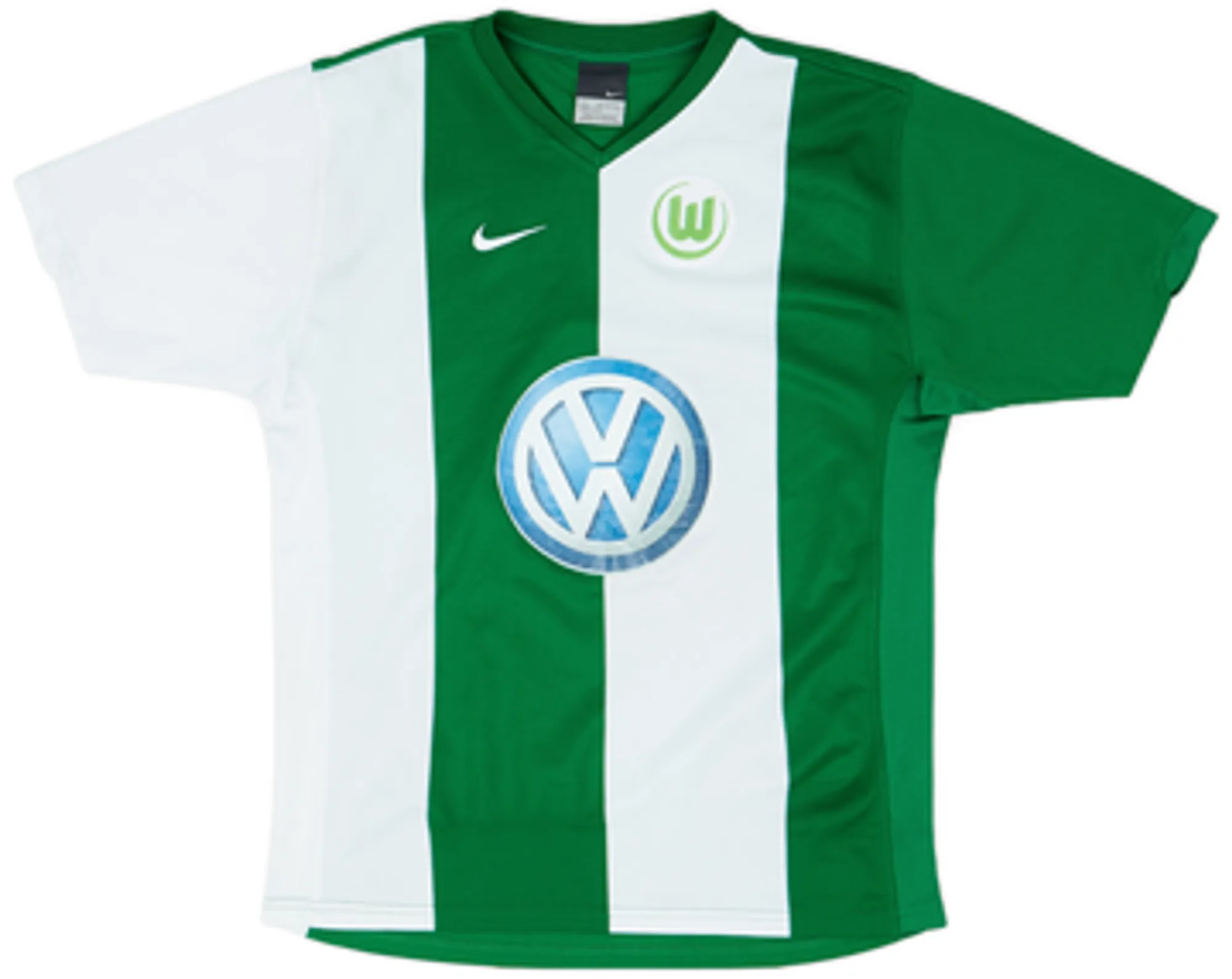 Nike Wolfsburg Boys SS Home Shirt 2006/07