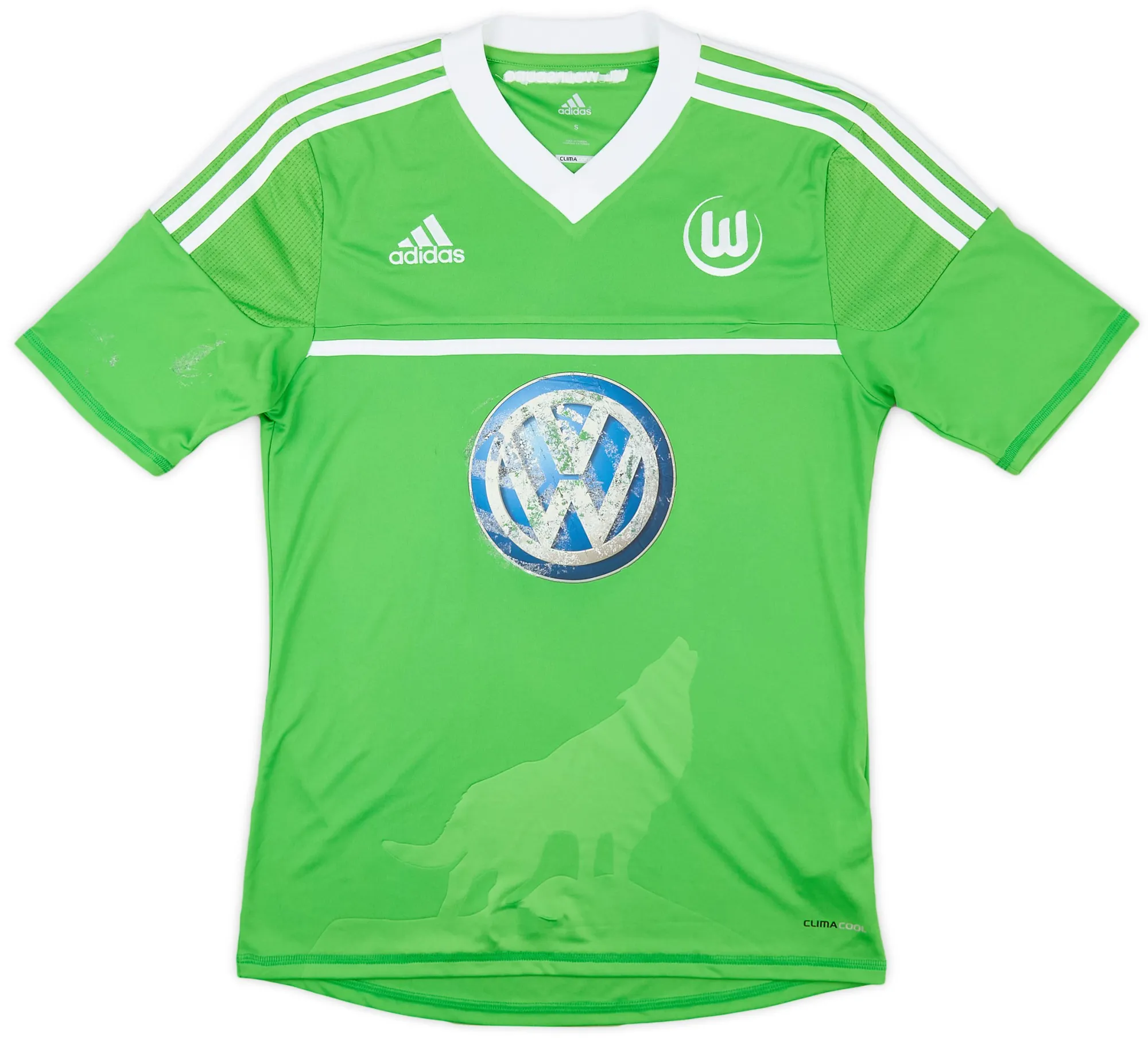 adidas Wolfsburg Mens SS Home Shirt 2012/13