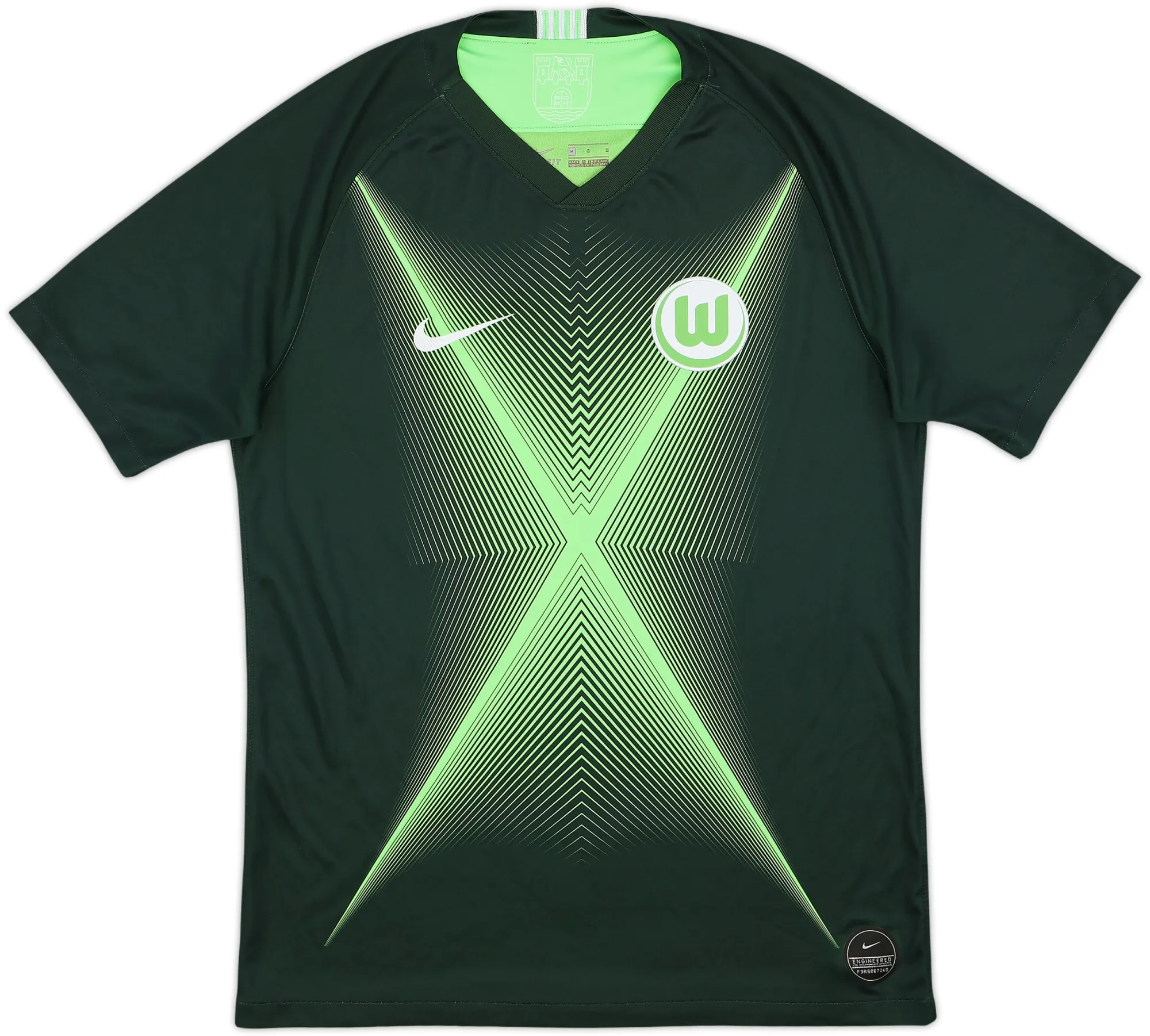 Nike Wolfsburg Mens SS Home Shirt 2019/20