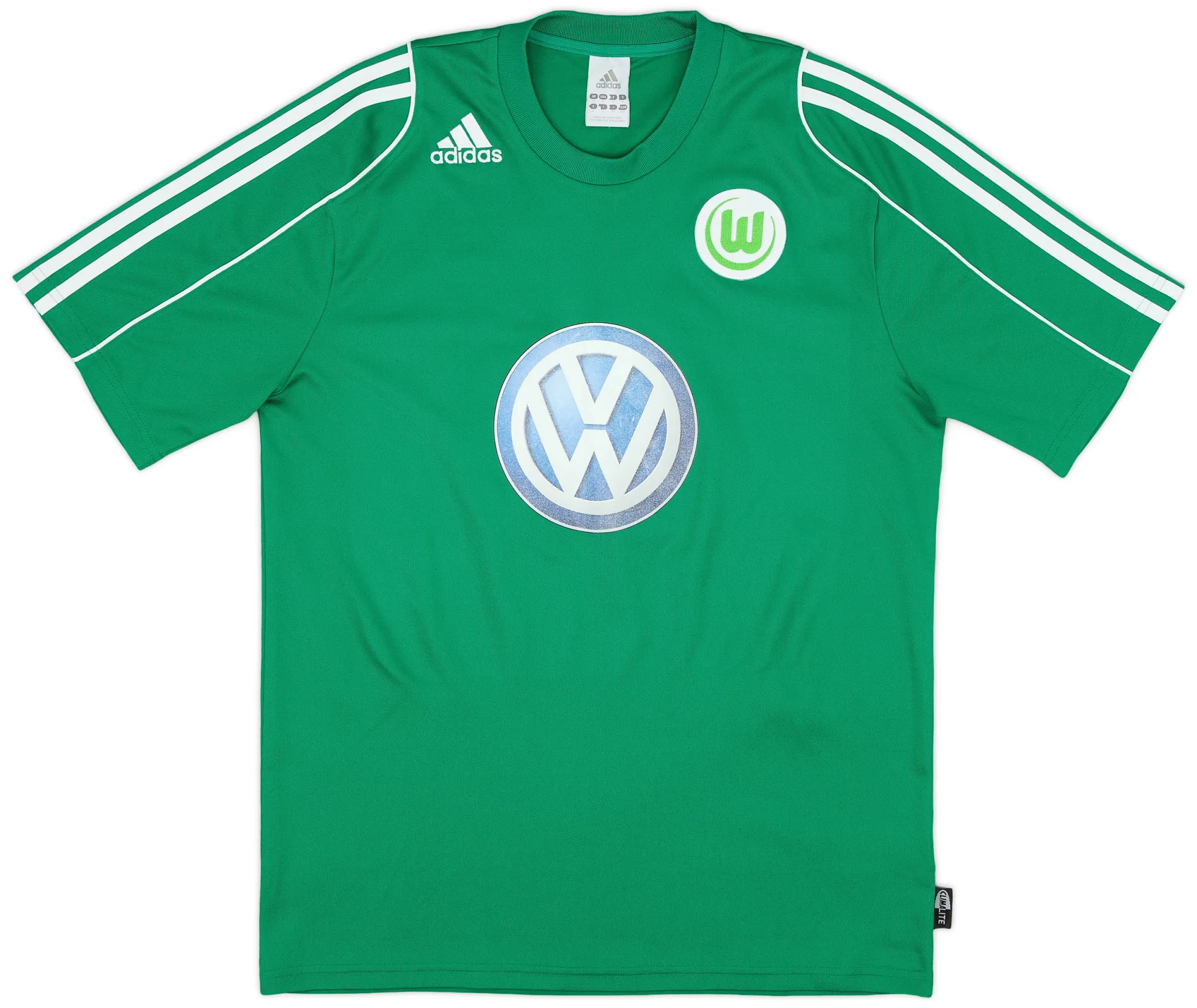 adidas Wolfsburg Mens SS Home Shirt 2009/10