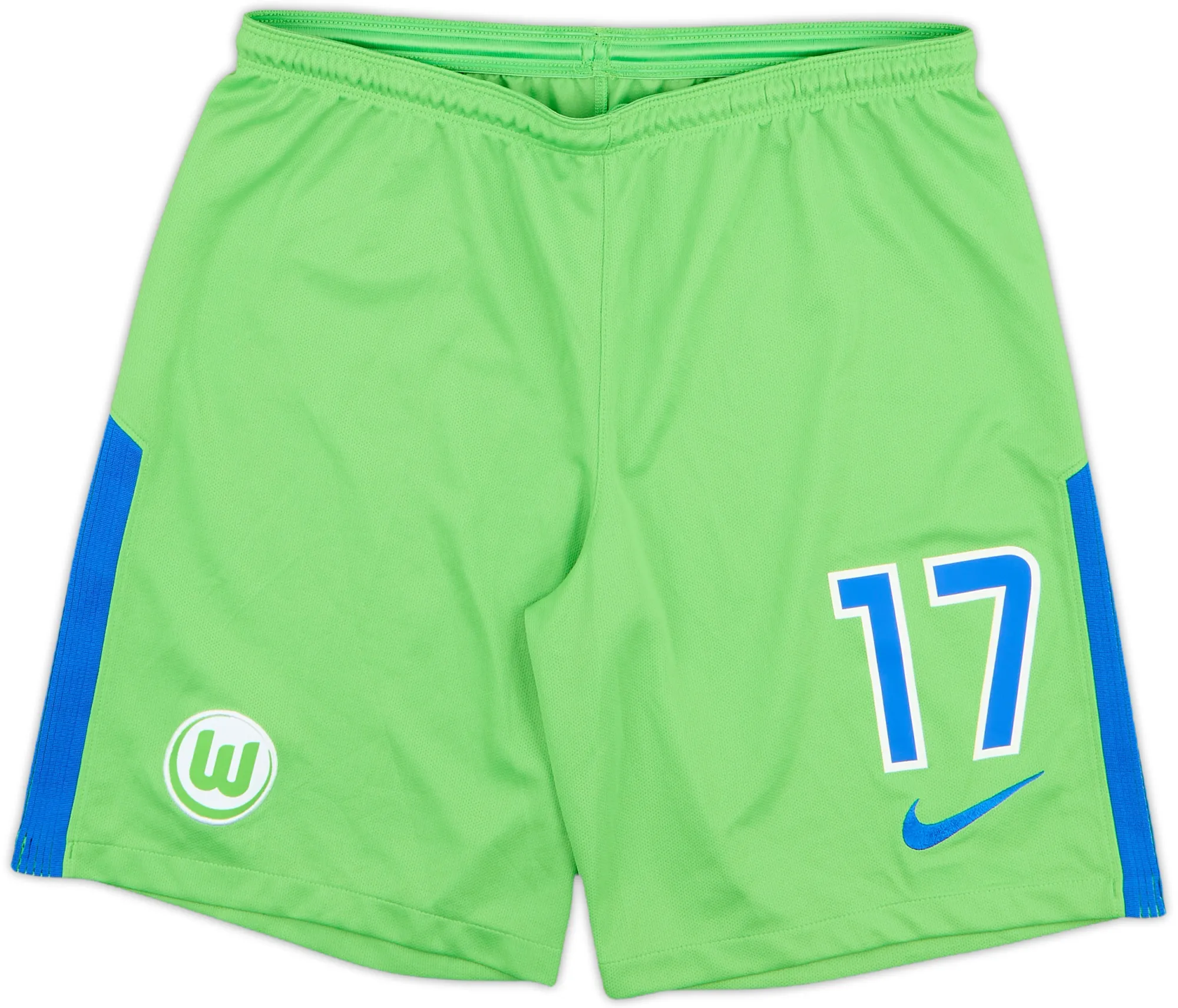 Nike Wolfsburg Mens Player Issue Home Shorts 2017/18