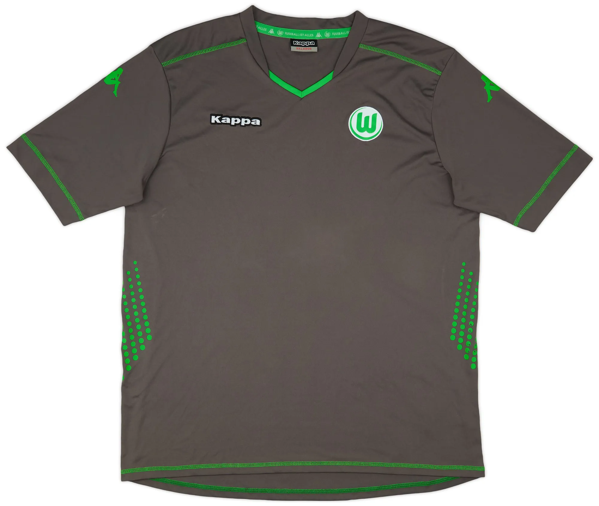 Kappa Wolfsburg Mens SS Away Shirt 2014/15