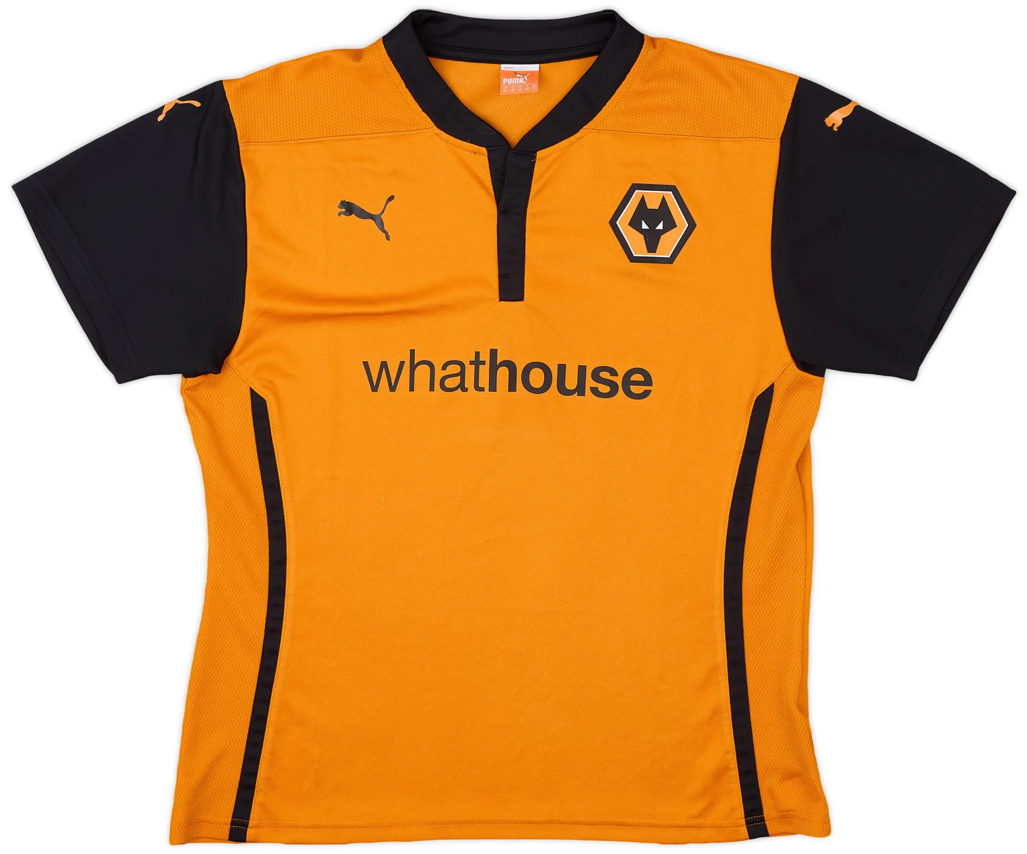 Puma Wolverhampton Wanderers Womens SS Home Shirt 2014/15