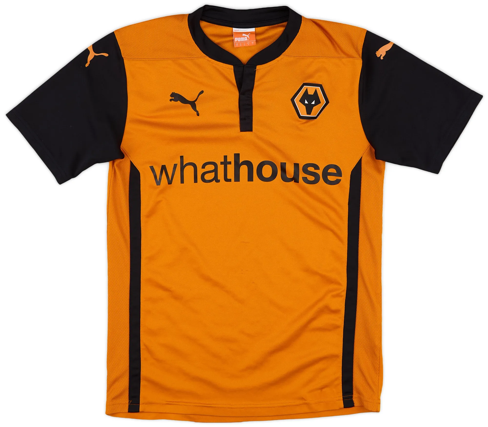 Puma Wolverhampton Wanderers Mens SS Home Shirt 2014/15