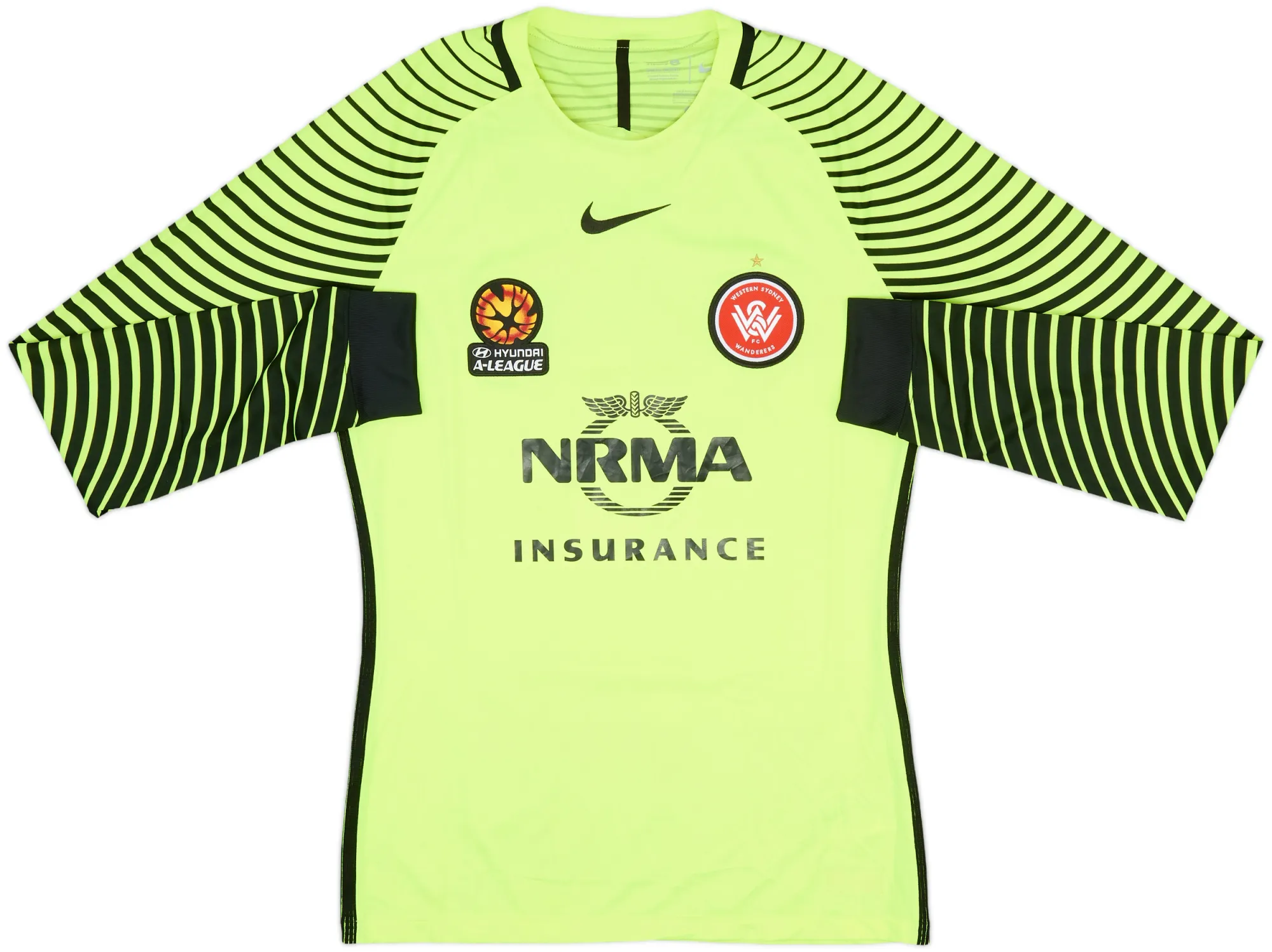Nike Western Sydney Mens LS Goalkeeper Home Shirt 2016/17