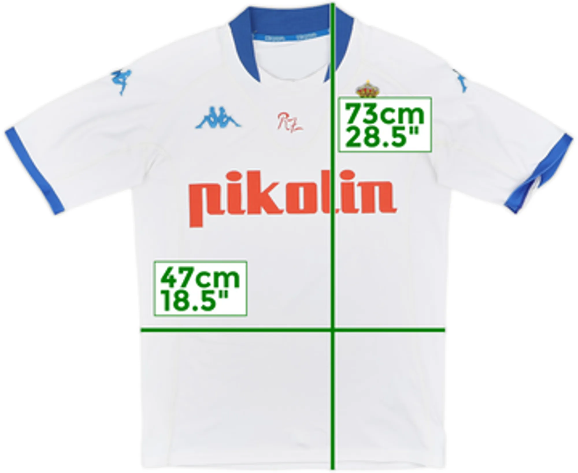 Kappa Zaragoza Mens SS Home Shirt 2001/03