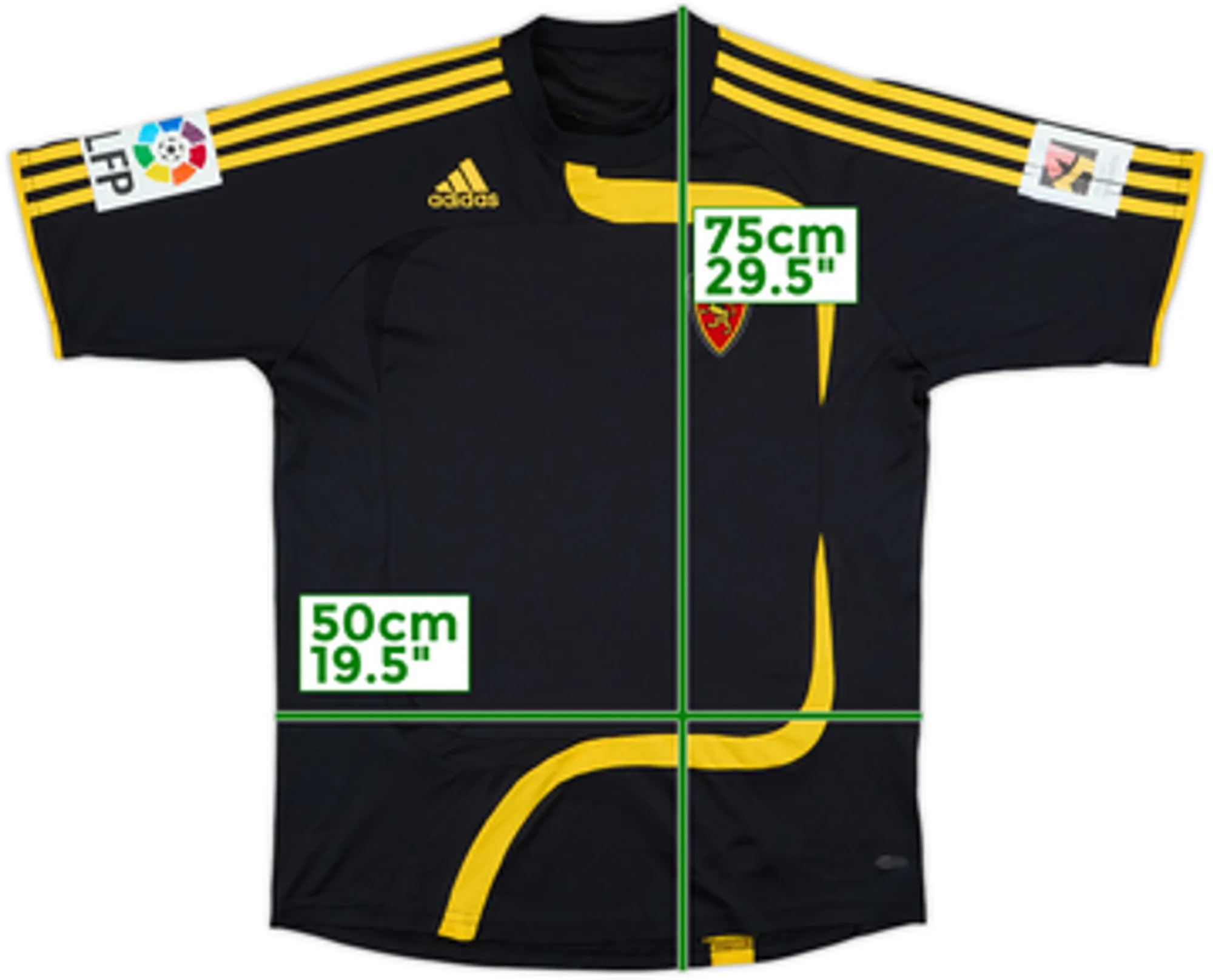 adidas Zaragoza Mens SS Away Shirt 2008/09