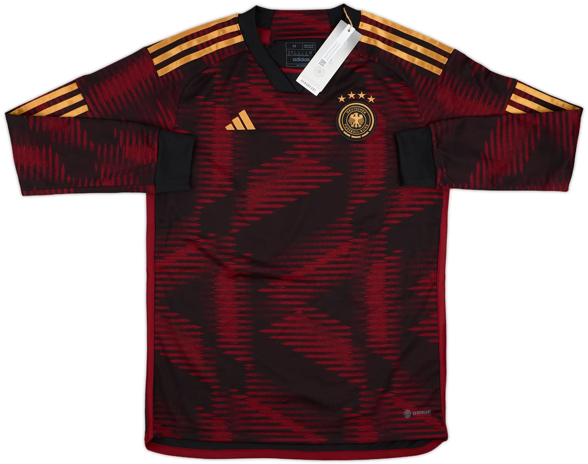 adidas Germany Womens LS Away Shirt 2022