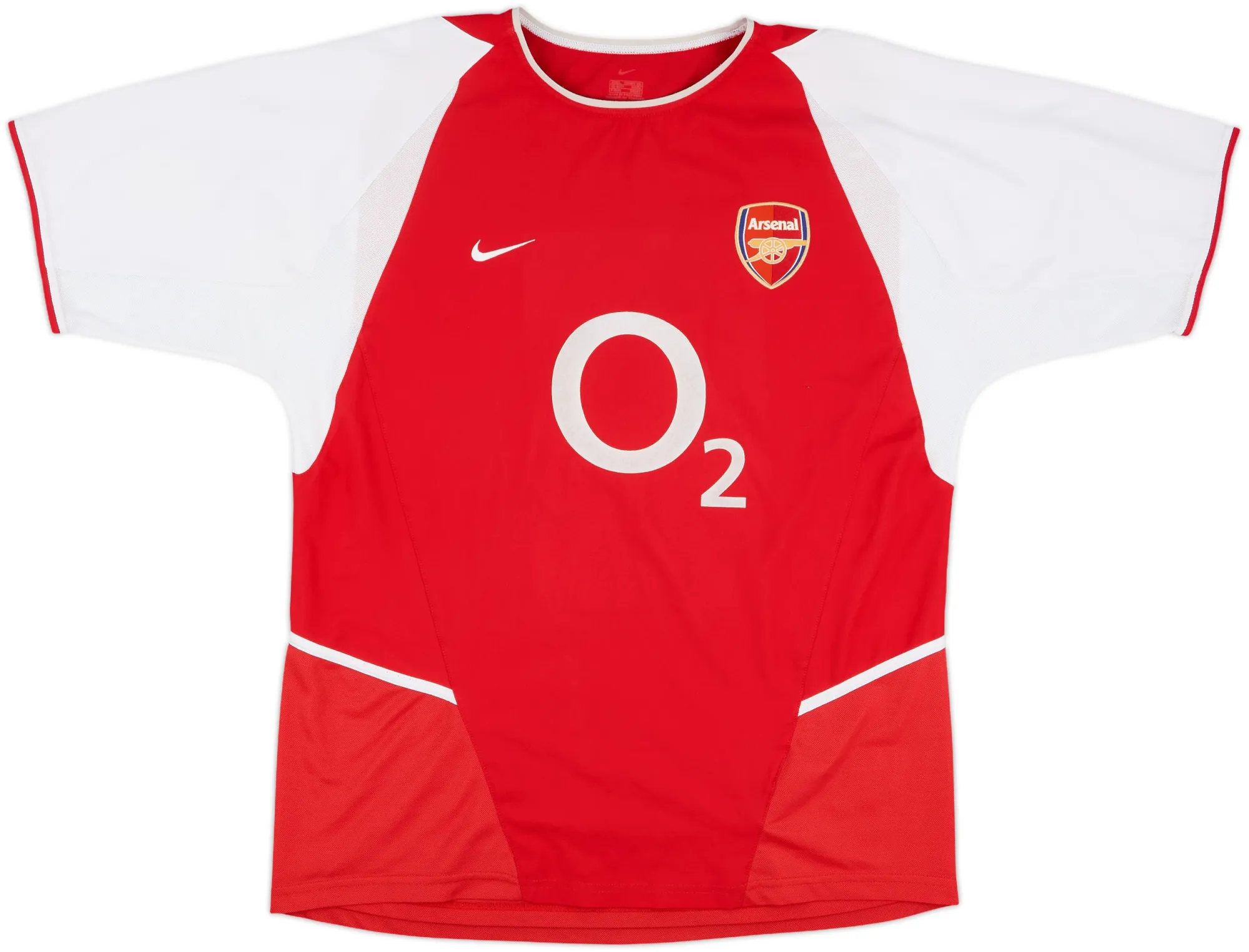 Nike Arsenal Mens SS Home Shirt 2002/04