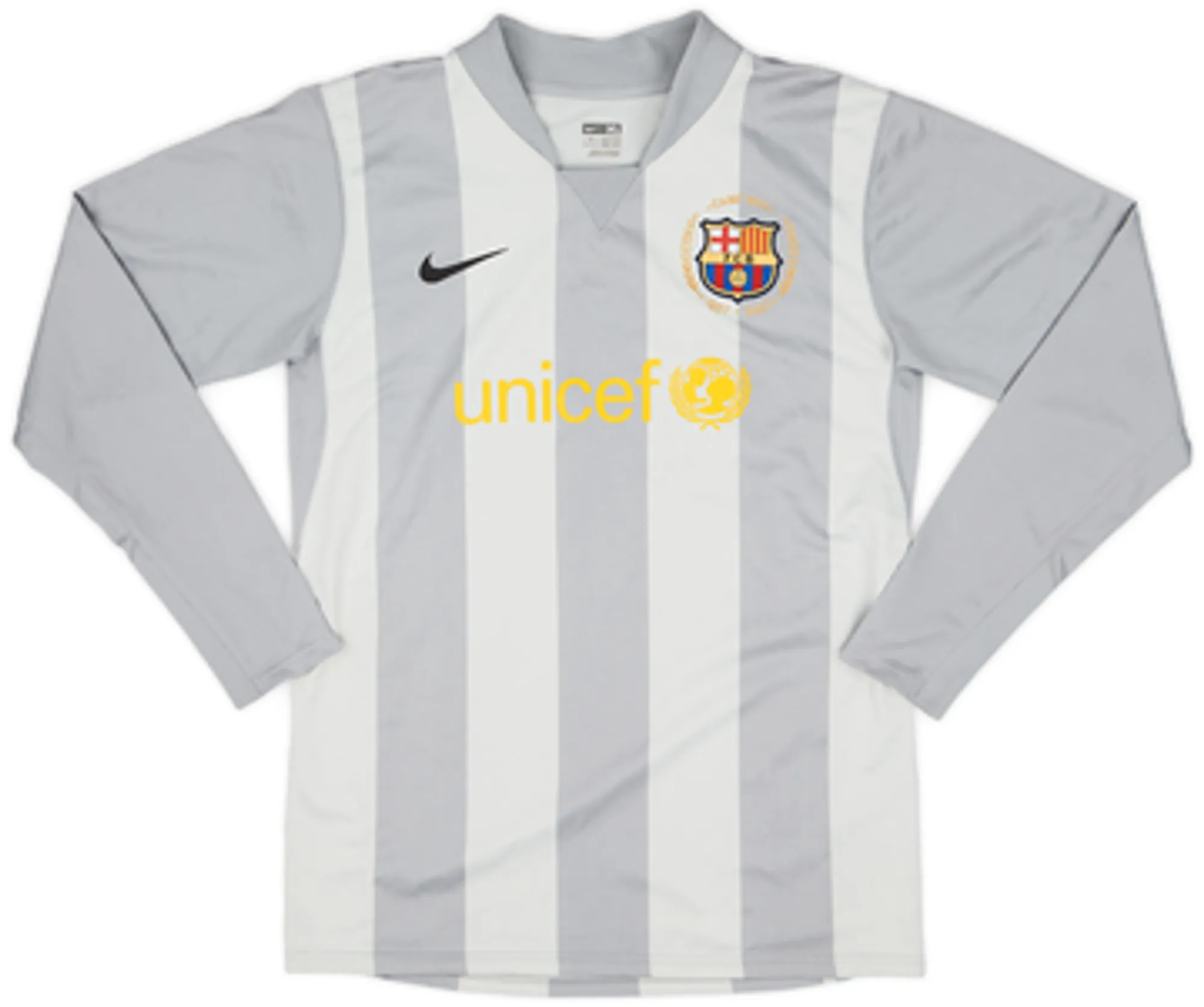 Nike Barcelona Mens LS Goalkeeper Player Issue Home Shirt 2007/08