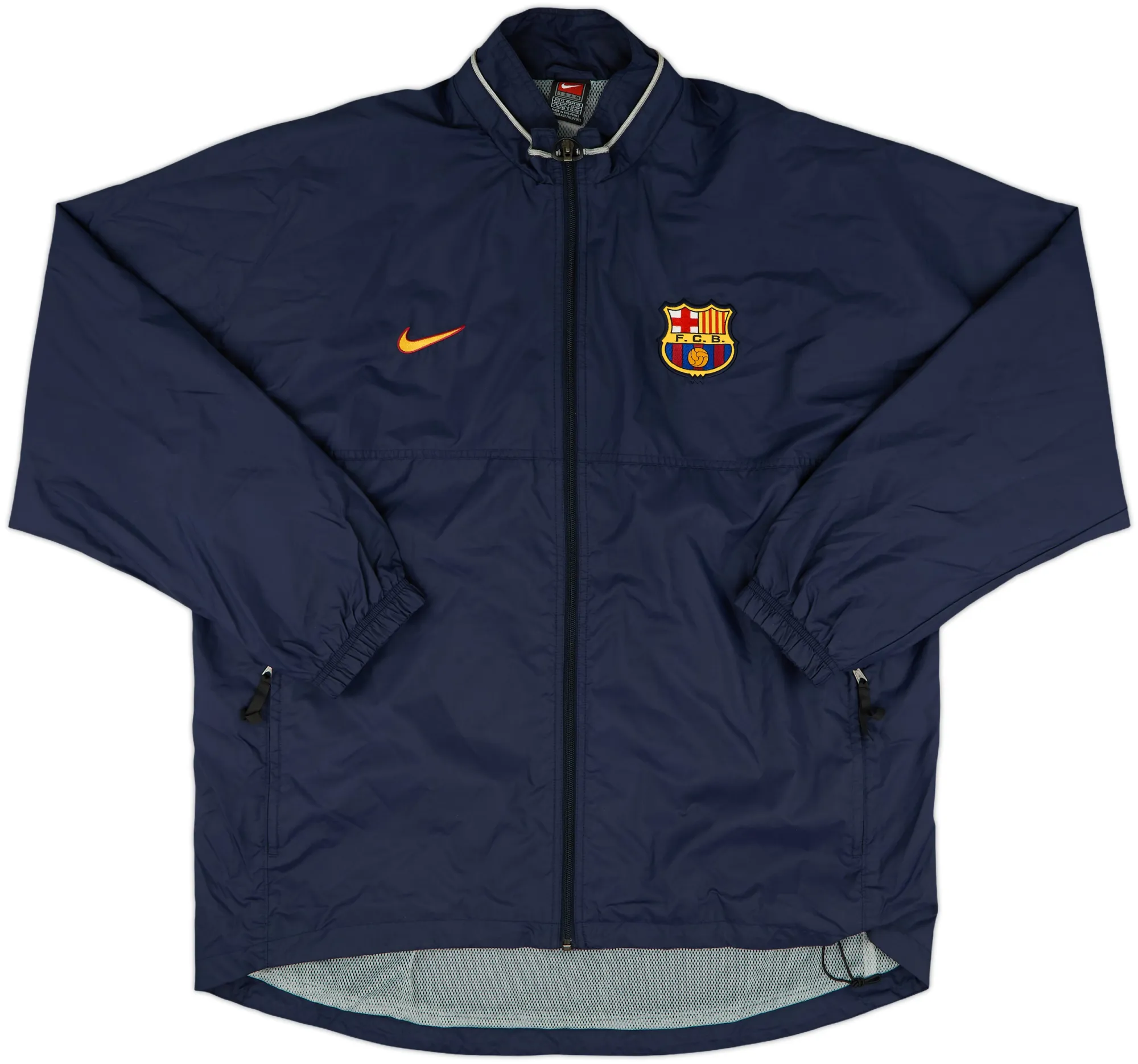 1998-99 Barcelona Nike Rain Jacket - 7/10 - (XL)