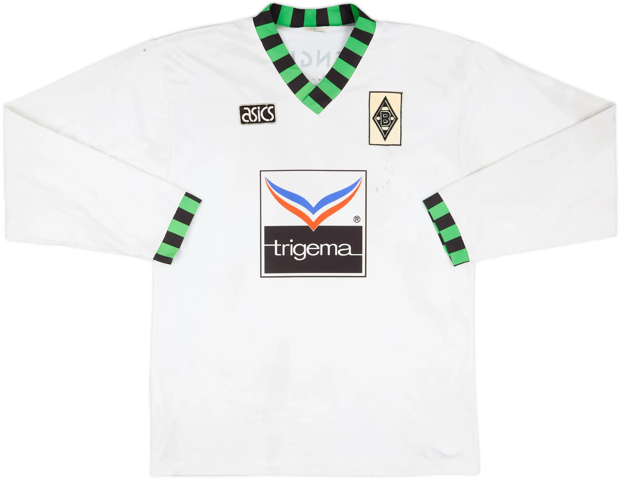 Asics Borussia Monchengladbach Mens LS Home Shirt 1992/94