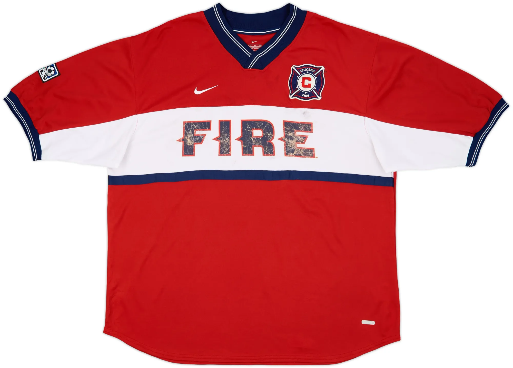 Nike Chicago Fire Mens SS Home Shirt 2000