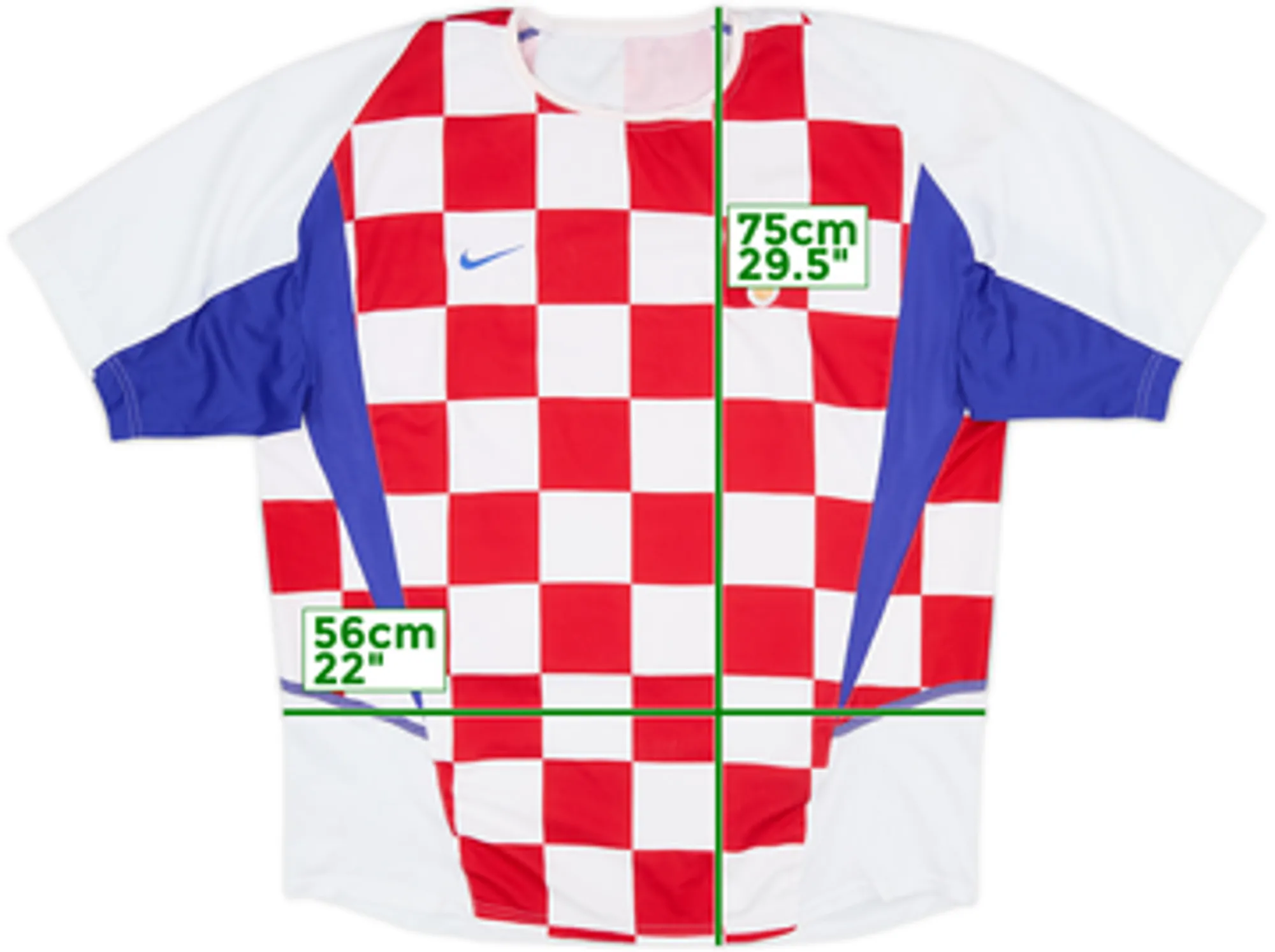 Nike Croatia Mens SS Home Shirt 2002