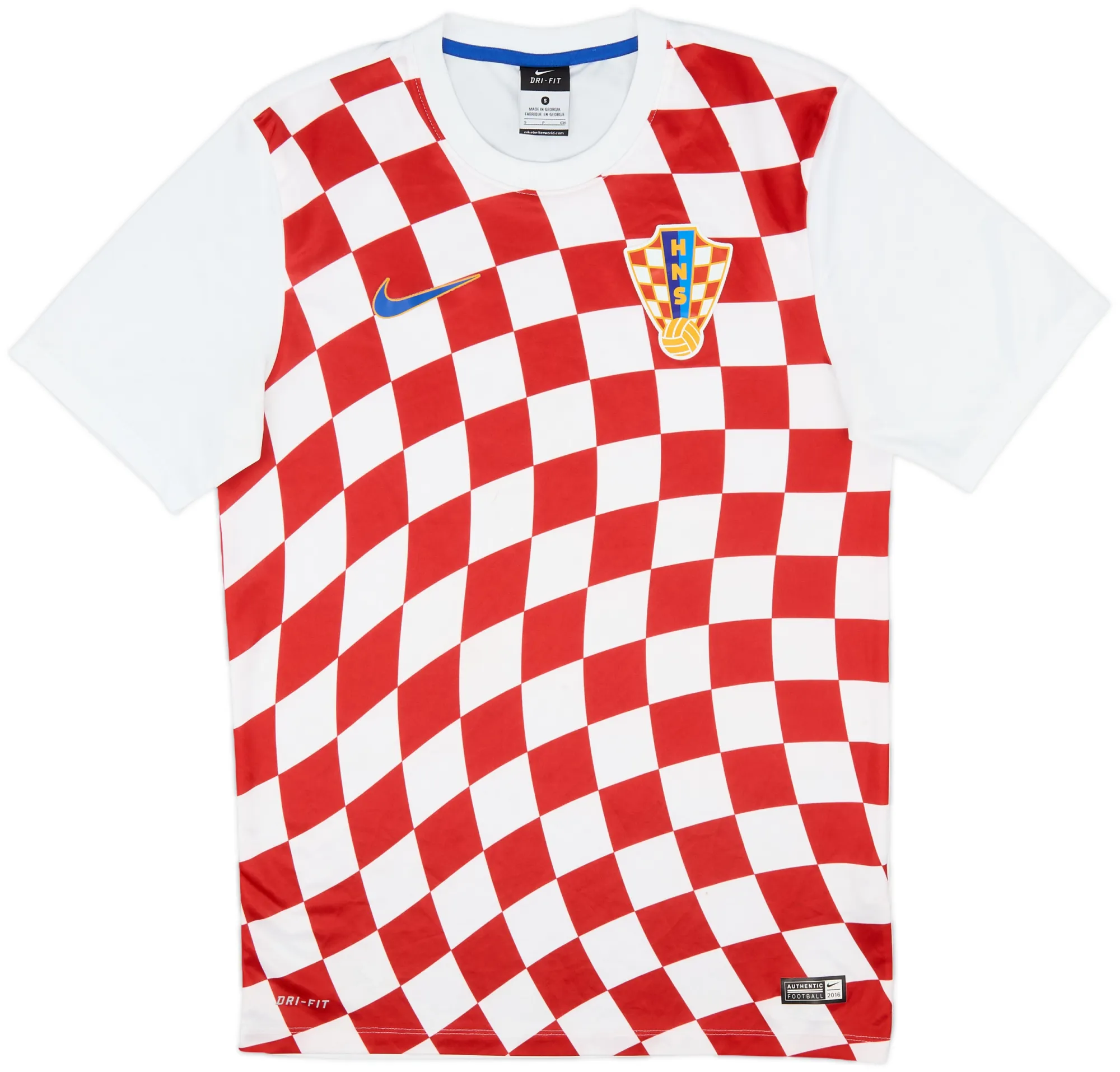 Nike Croatia Mens SS Home Shirt 2016