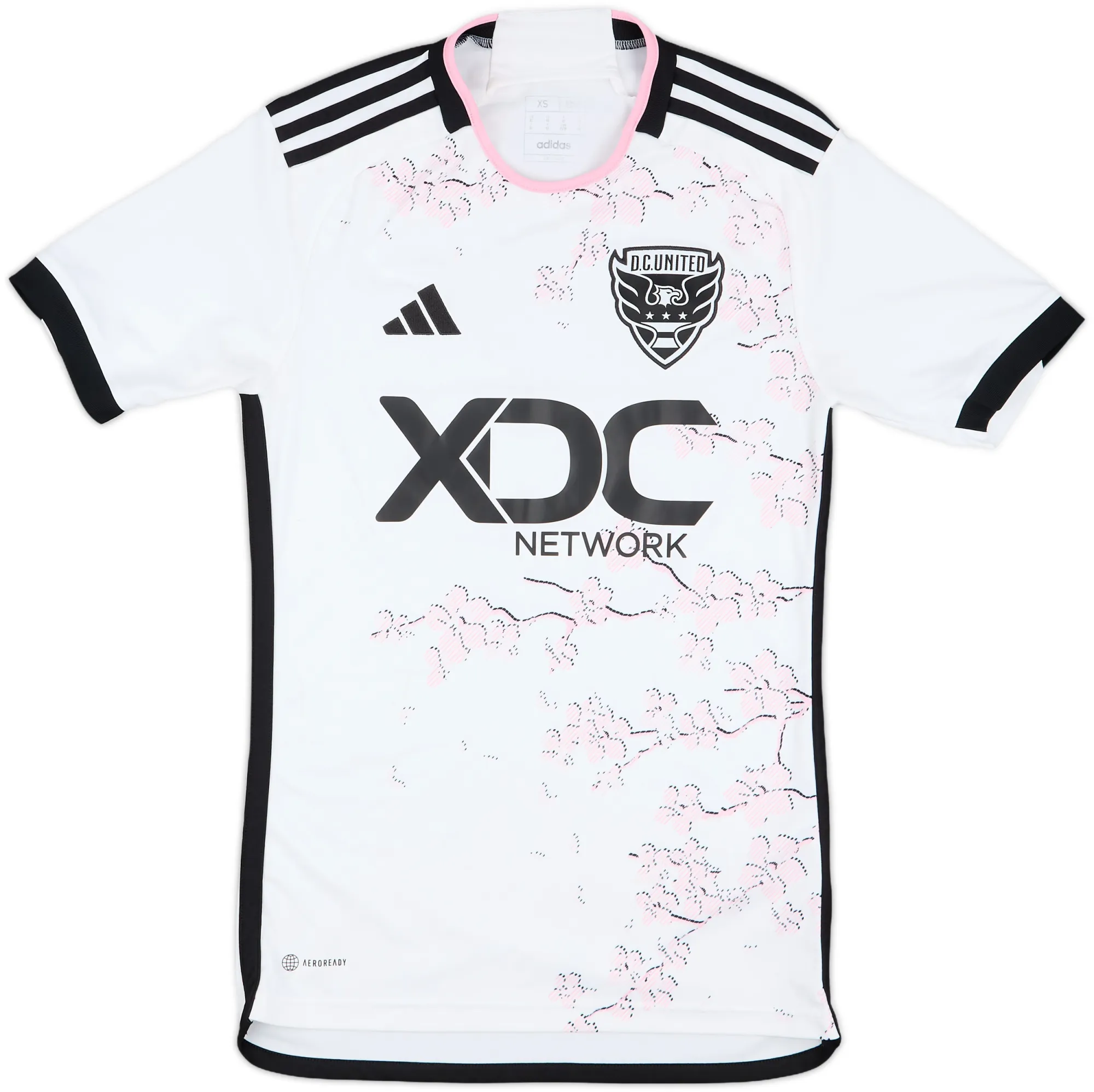 adidas DC United Mens SS Away Shirt 2022