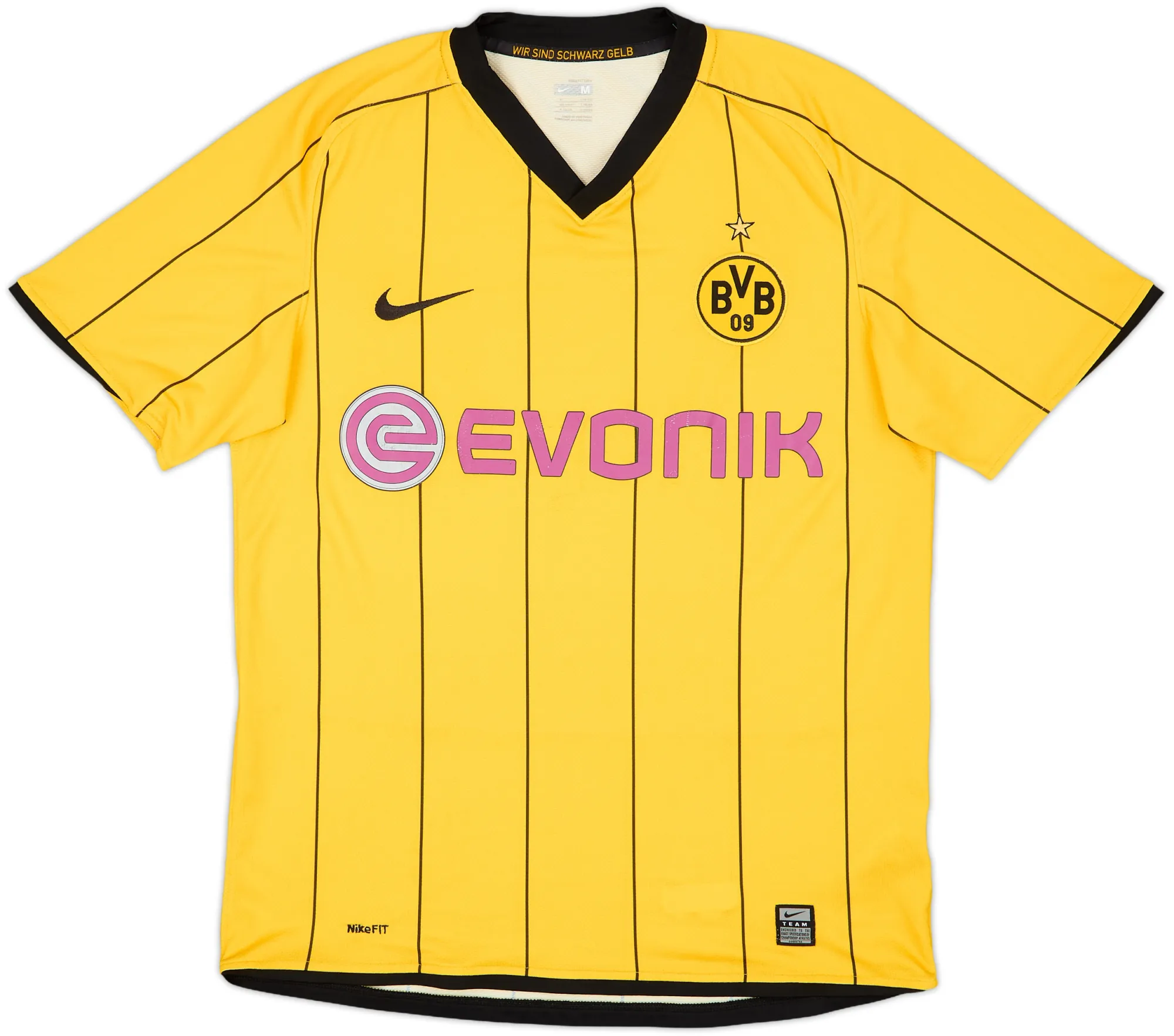Nike Borussia Dortmund Mens SS Home Shirt 2008/09
