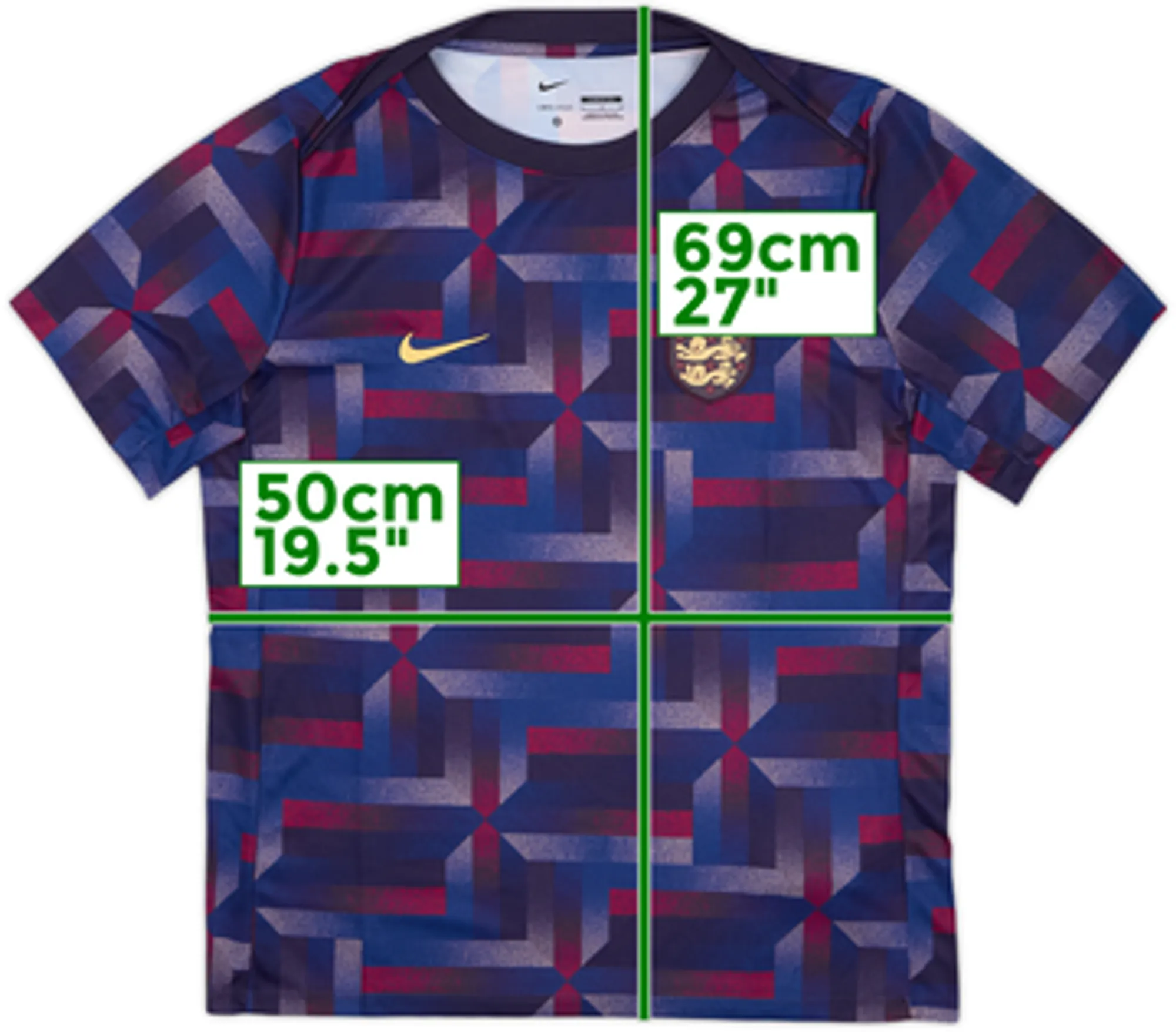 Nike England Mens SS Home Shirt 2024