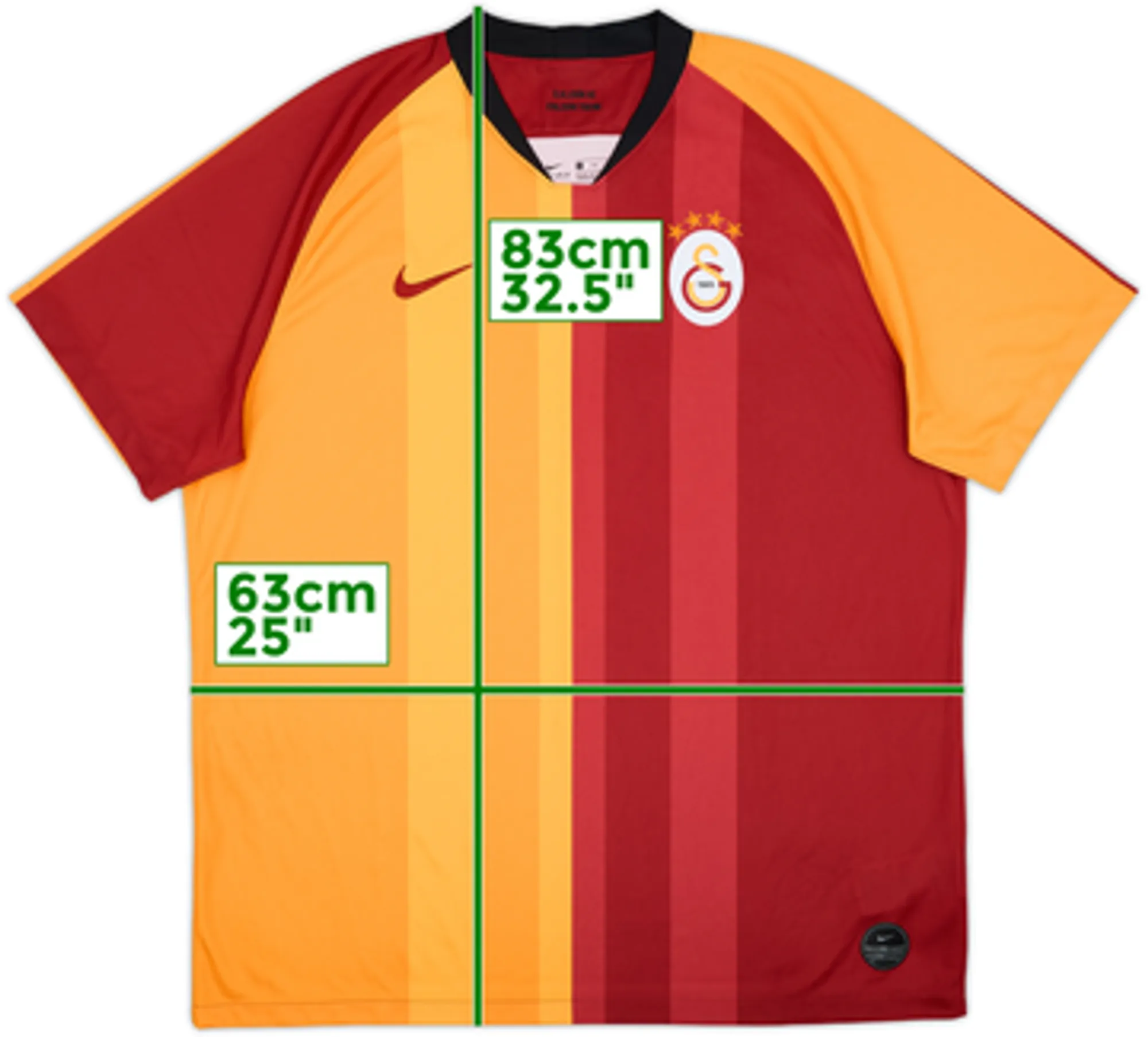 Nike Galatasaray Mens SS Home Shirt 2019/20