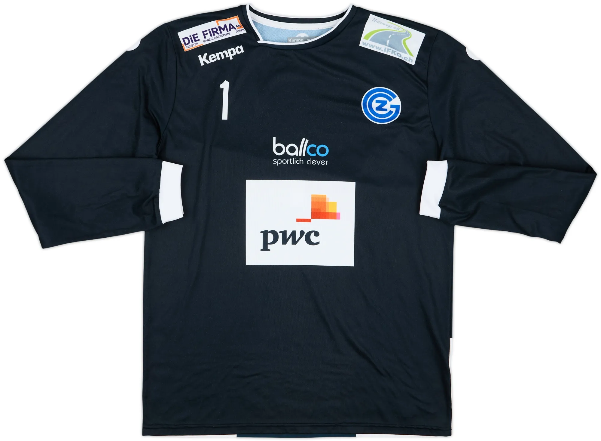 adidas Grasshopper Club Zurich Mens LS Away Shirt 2010/11